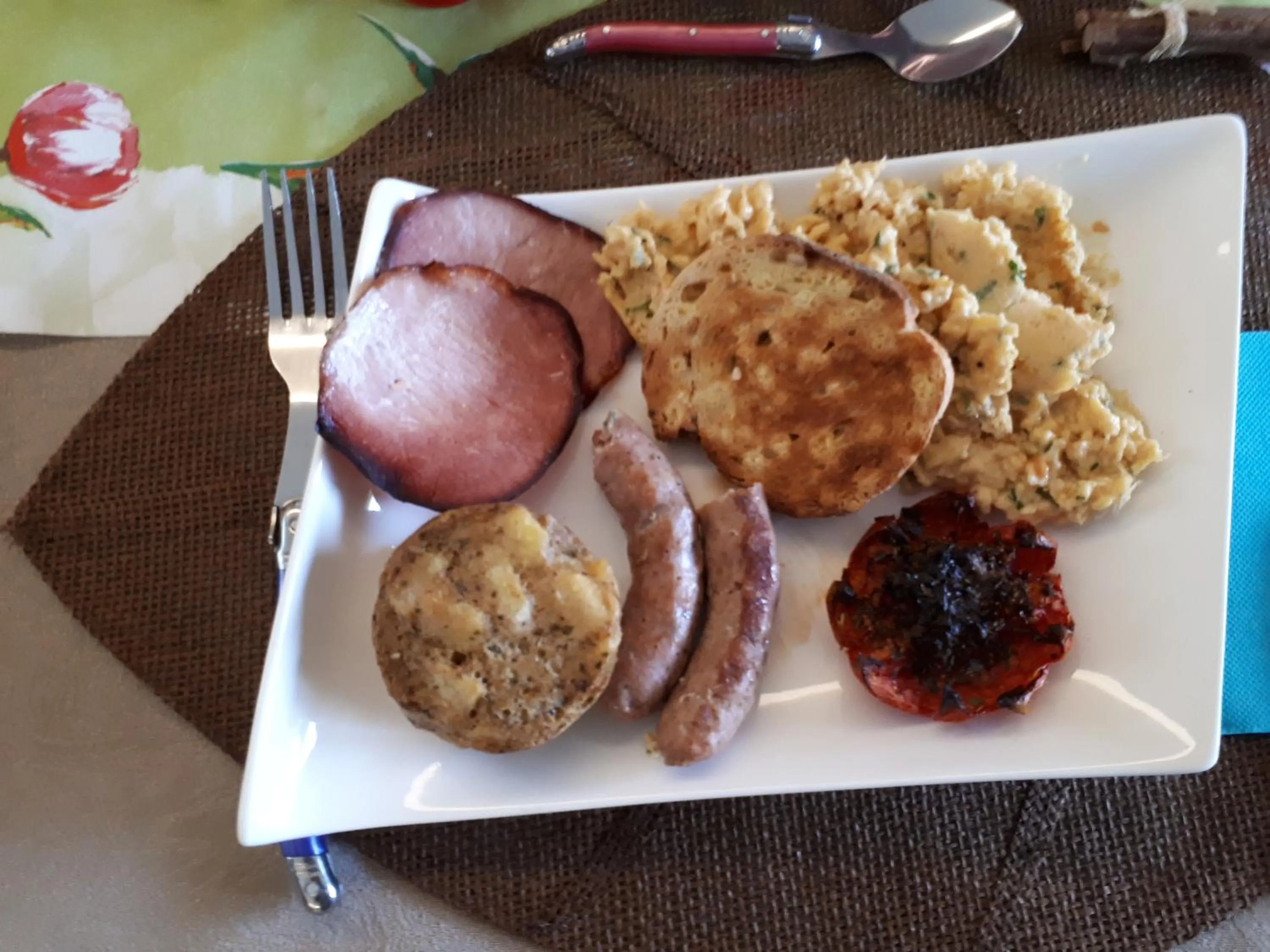 English/Irish breakfast in Au Bosquet Fleuri