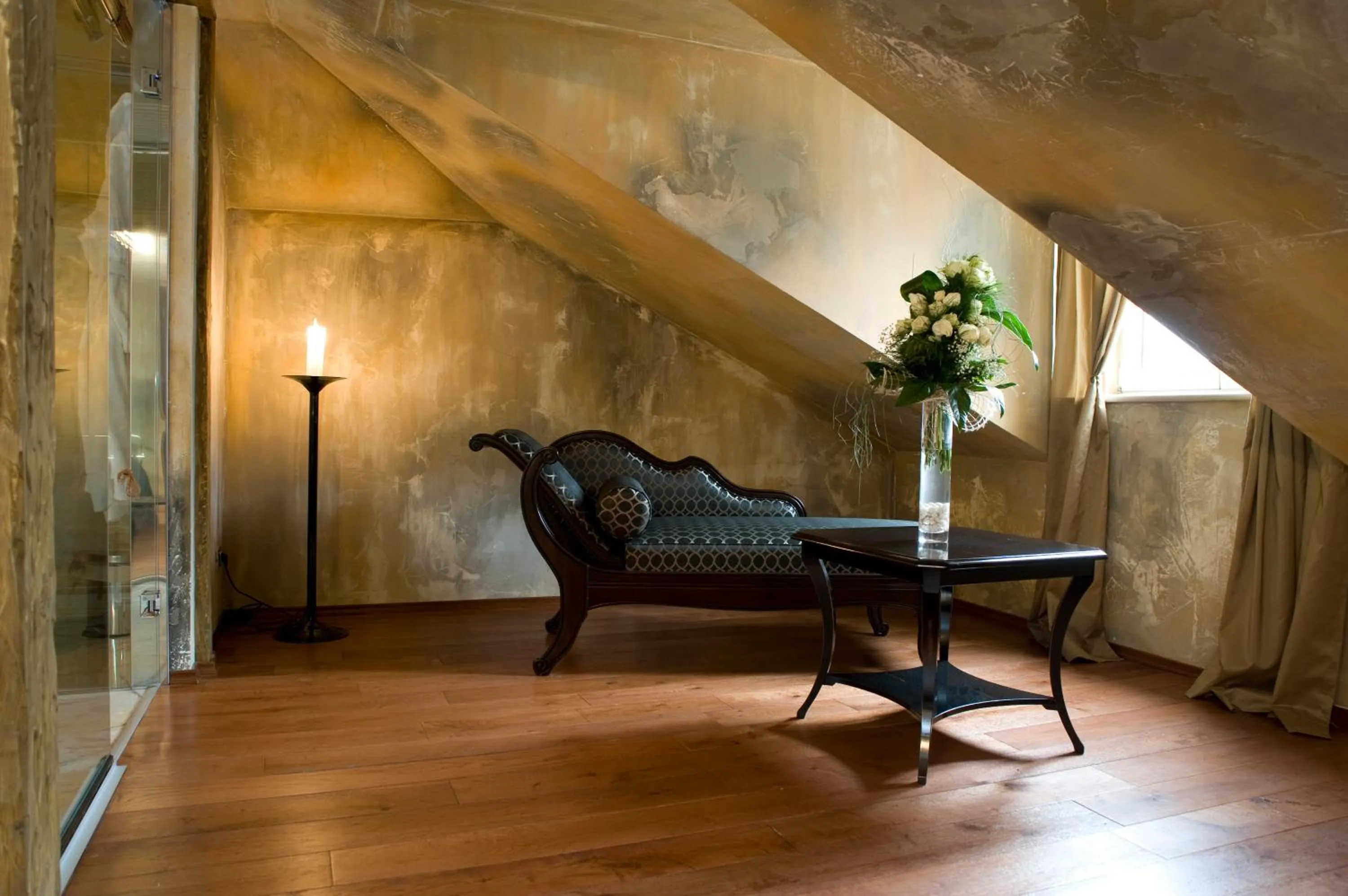 Seating area in Boutique Hotel Astoria