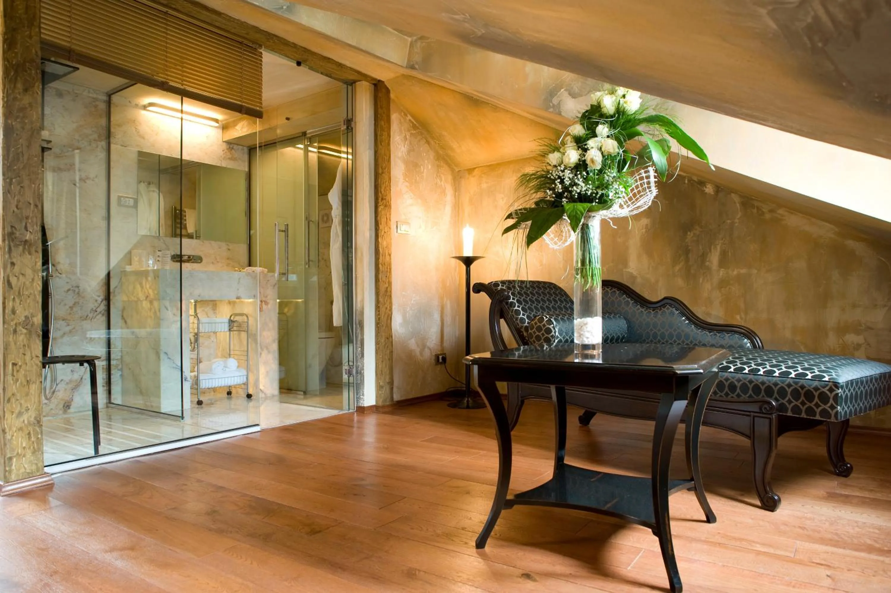 Seating area in Boutique Hotel Astoria