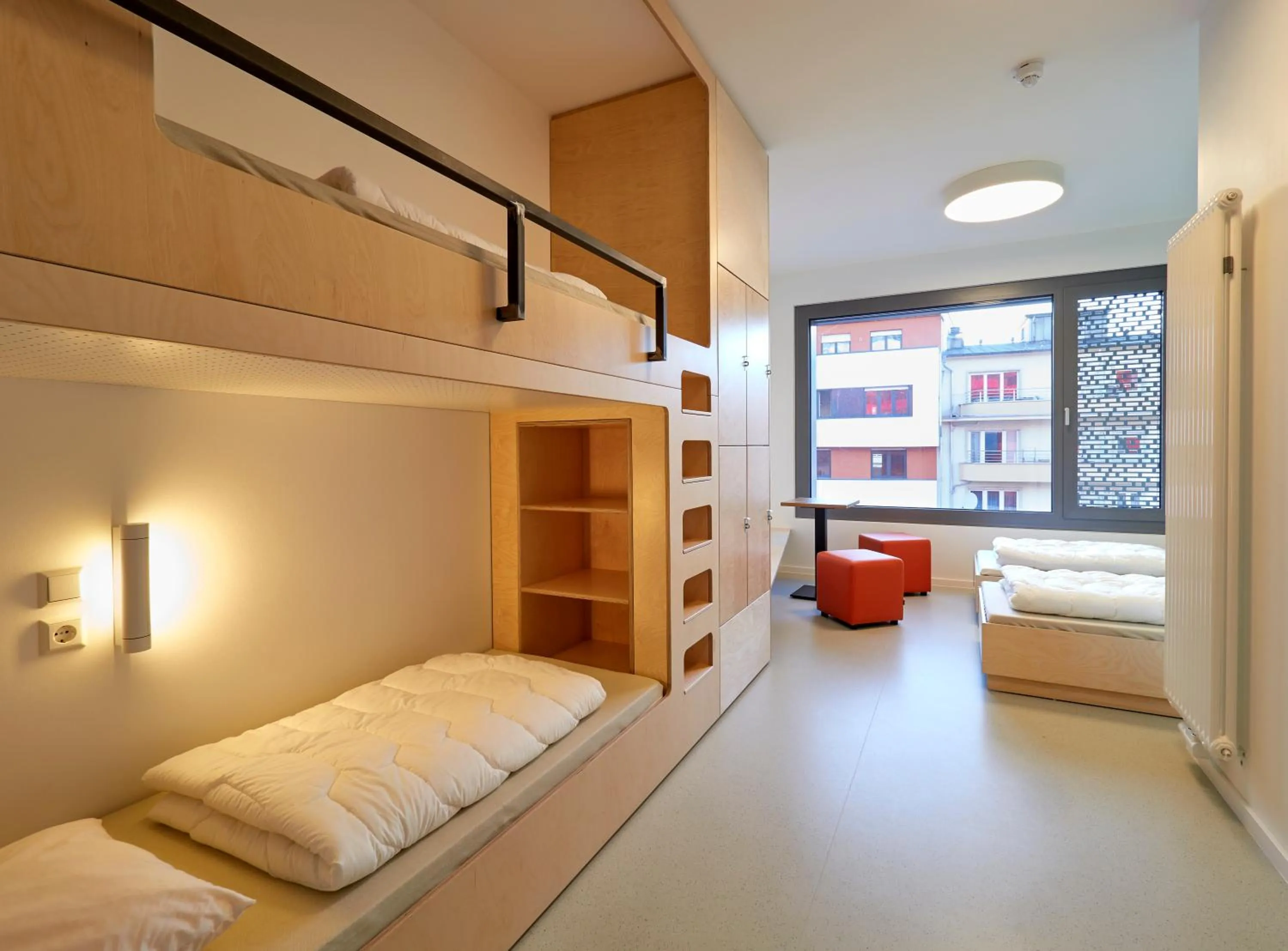 bunk bed, Bed in Youth Hostel Esch/Alzette