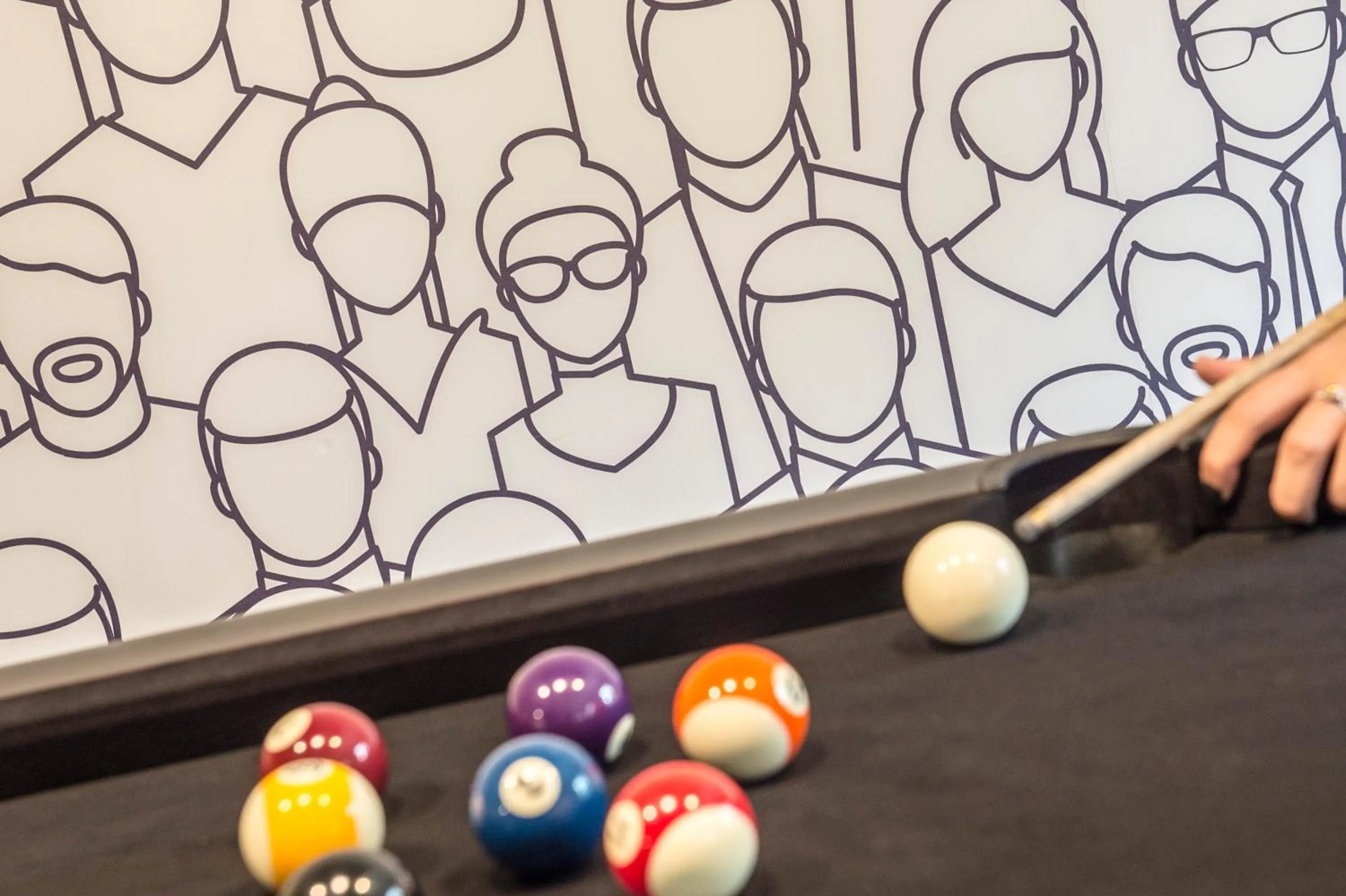 Game Room in Jonas Hotel