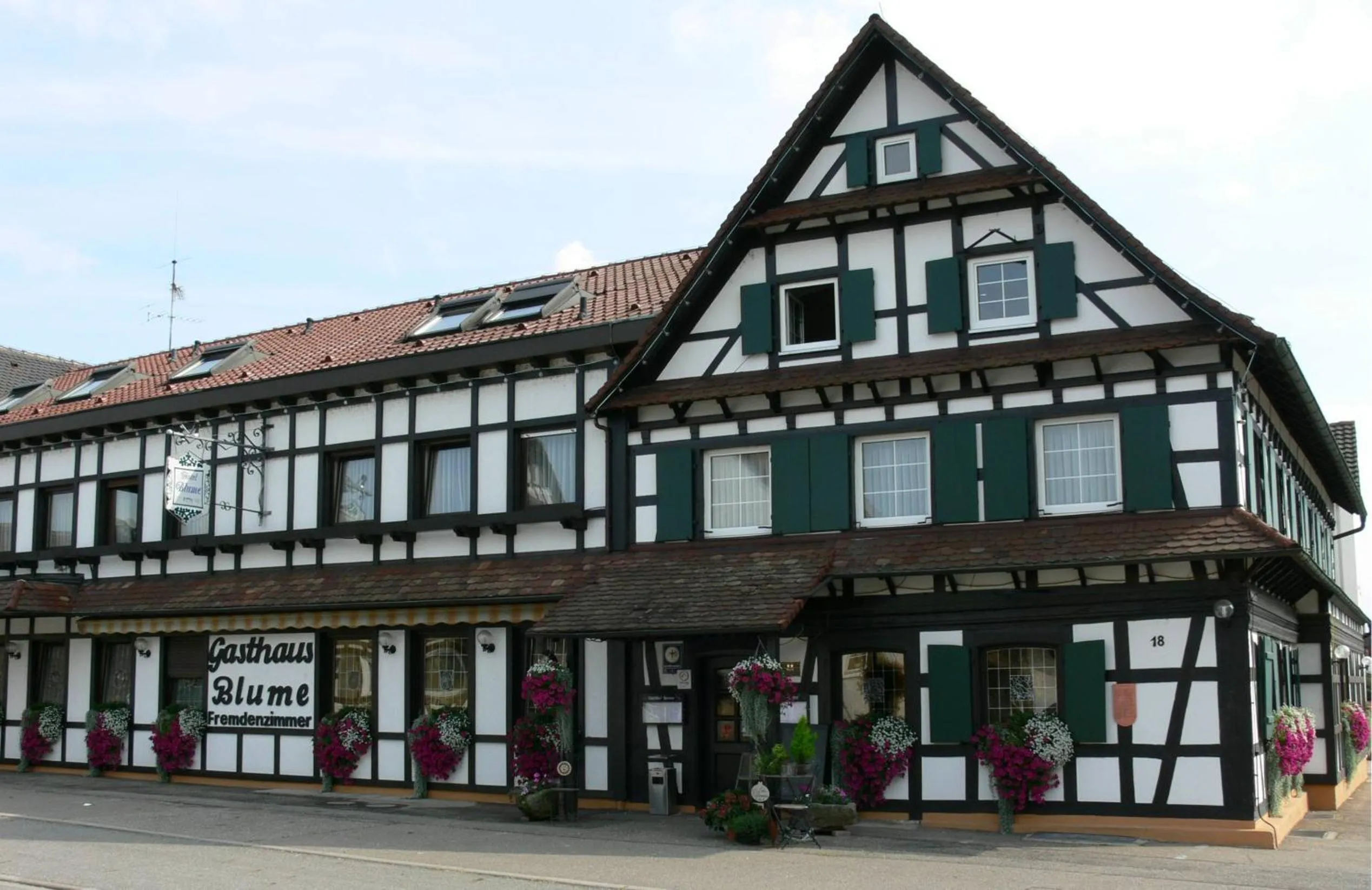 Property building in Hotel Landgasthof Blume