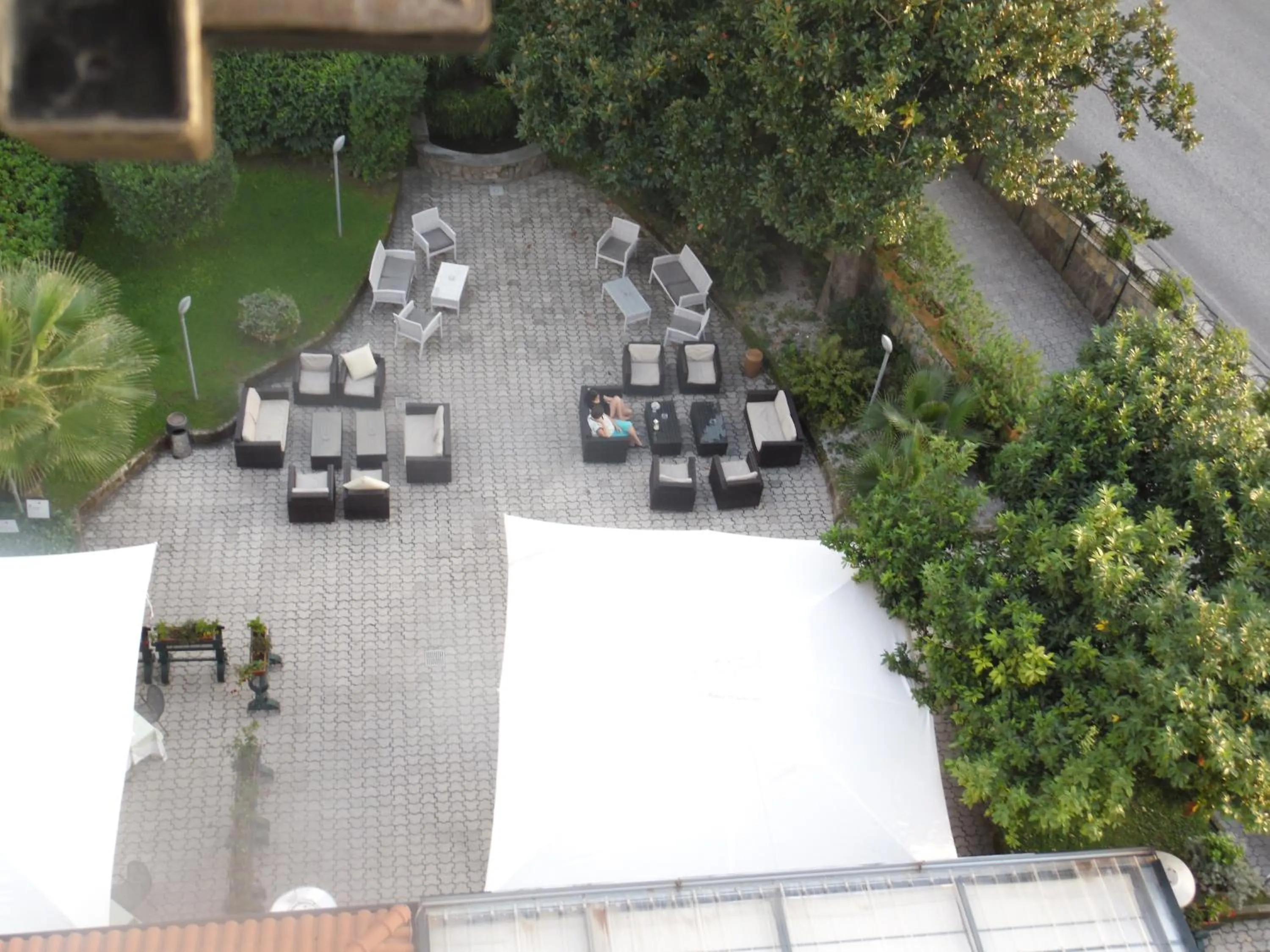 Seating area in Hotel Parco