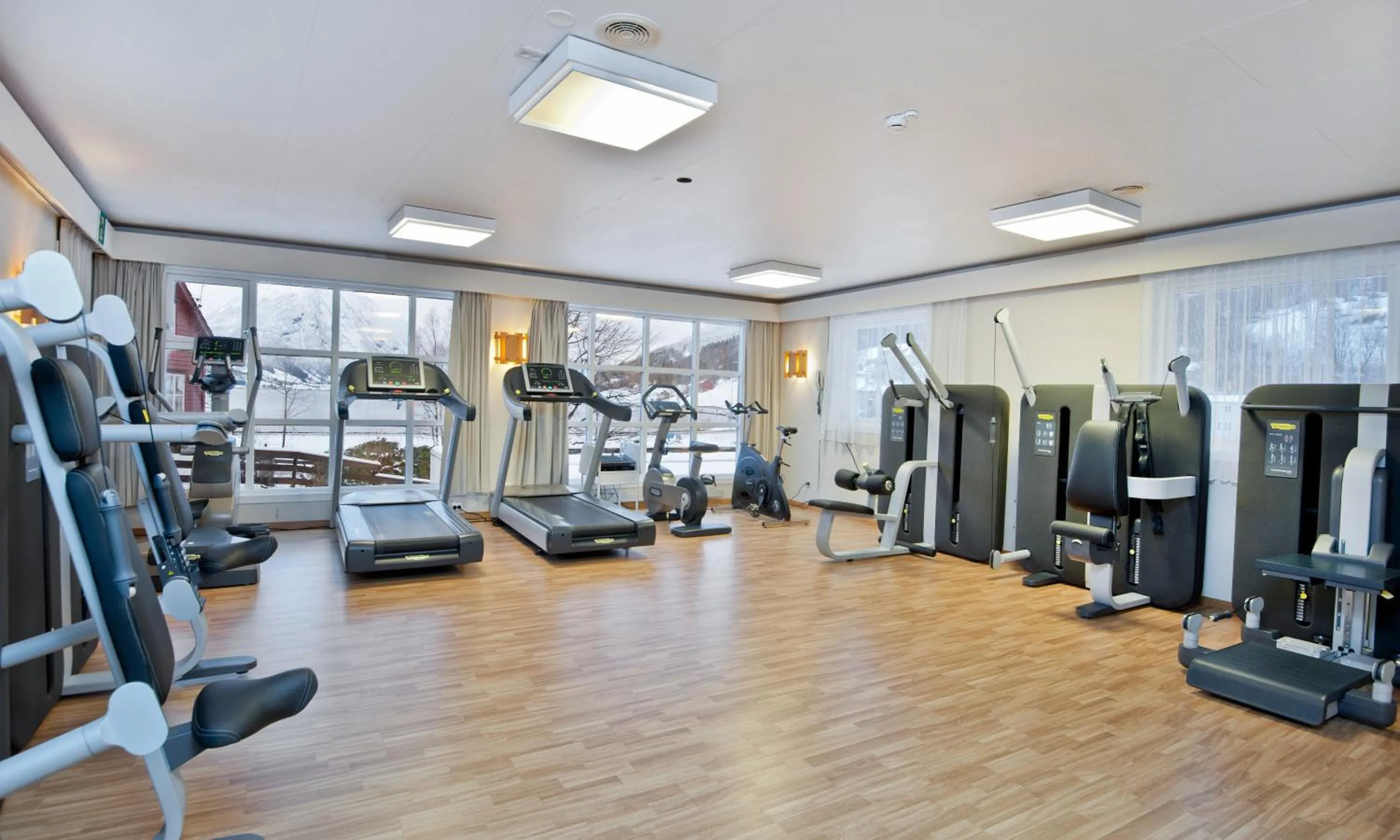 Fitness centre/facilities in Grand Hotel Skei - Unike Hoteller