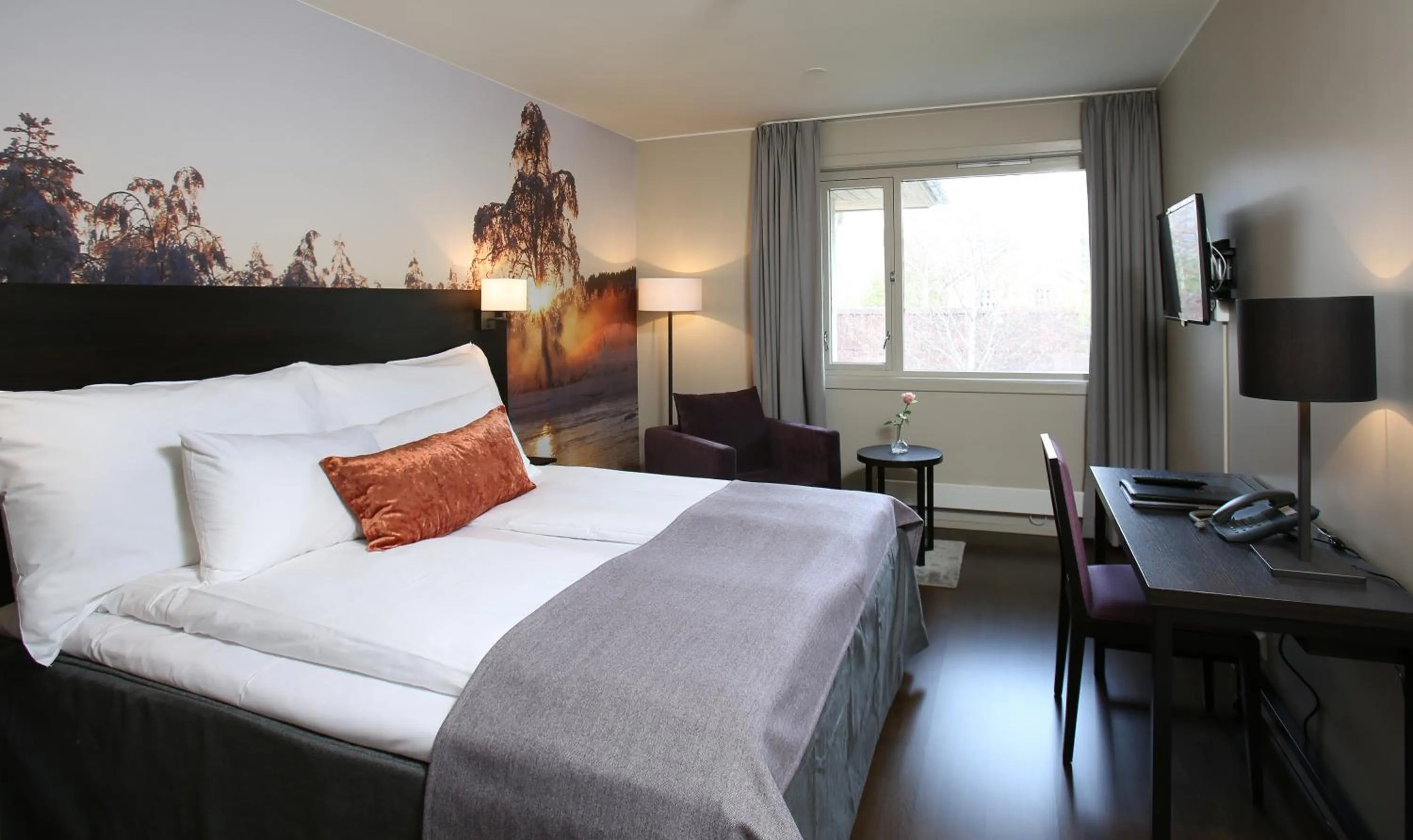 Bed in Thon PartnerHotel Jølster