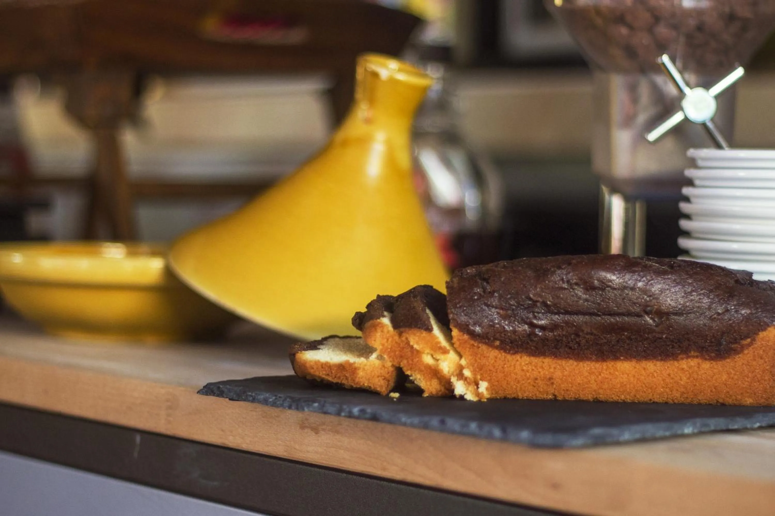 Breakfast in Hôtel La Palunette