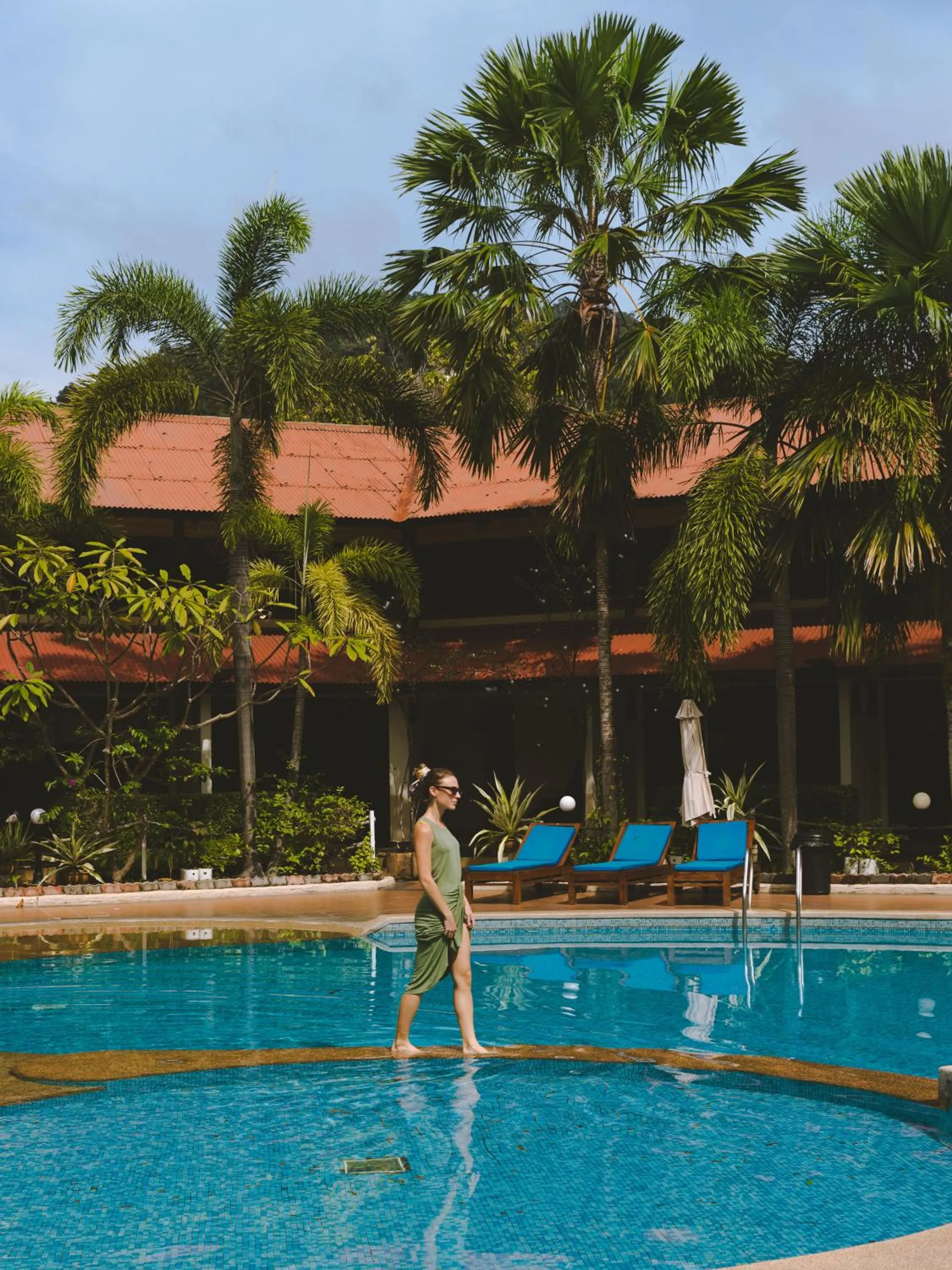 Swimming pool in Pangkor Sandy Beach Resort