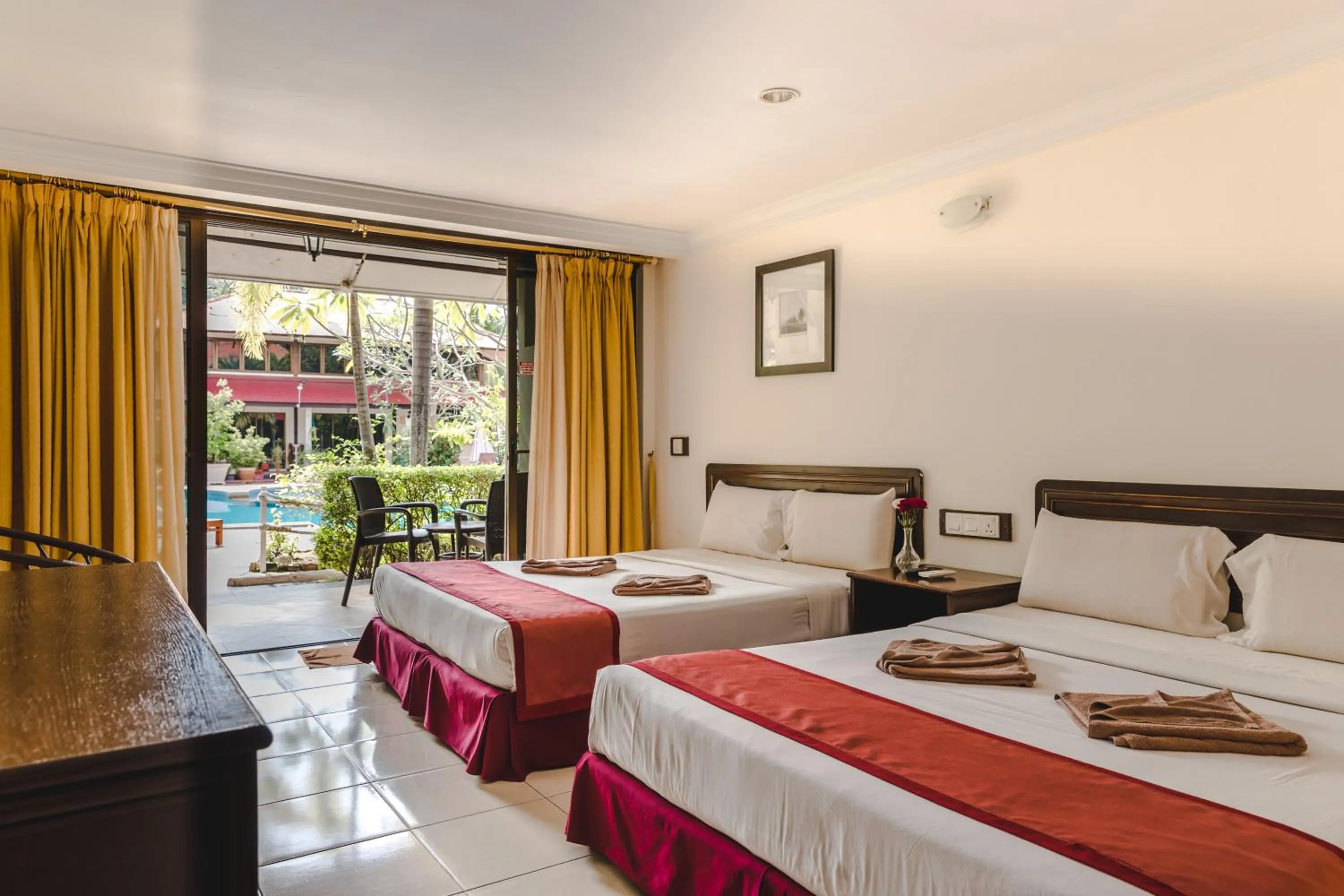 Photo of the whole room, Bed in Pangkor Sandy Beach Resort