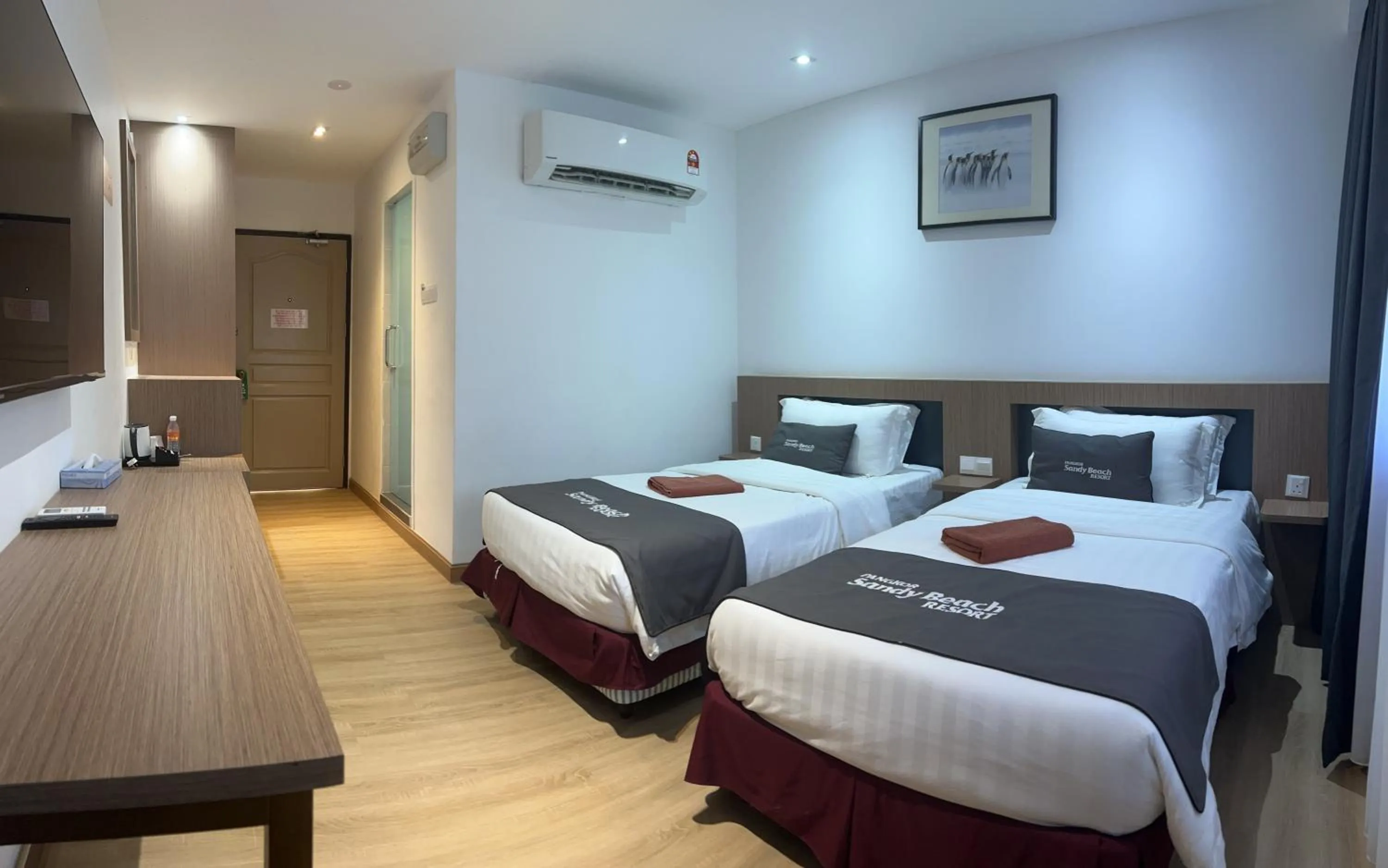 Photo of the whole room, Bed in Pangkor Sandy Beach Resort