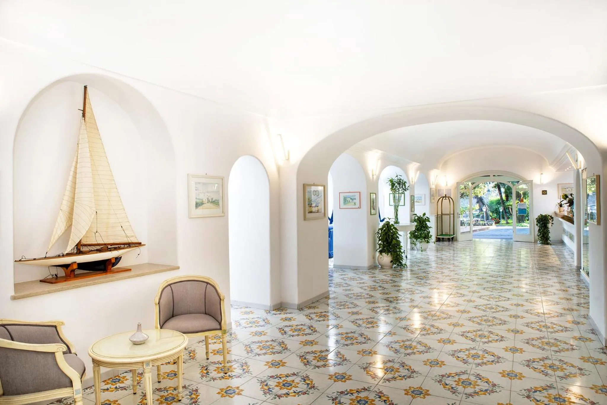 Living room in Hotel San Lorenzo Thermal Spa