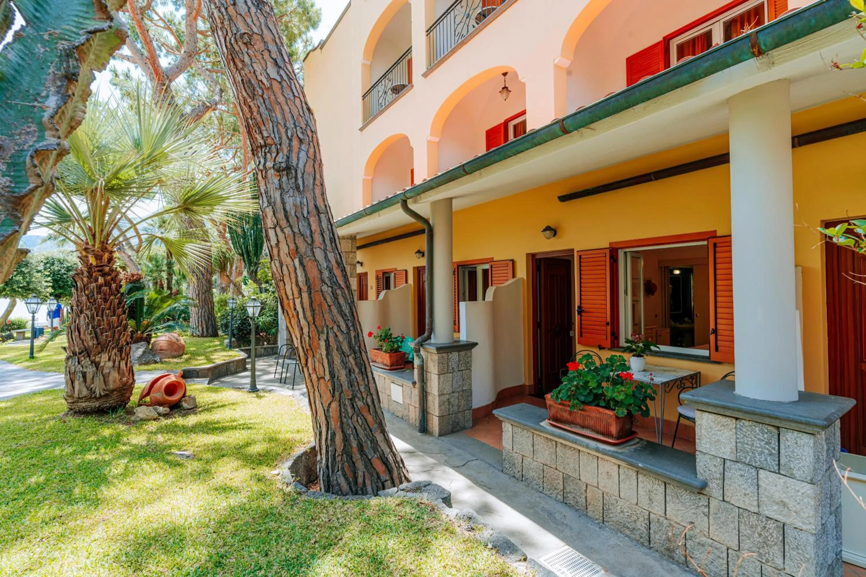Garden view in Hotel San Lorenzo Thermal Spa