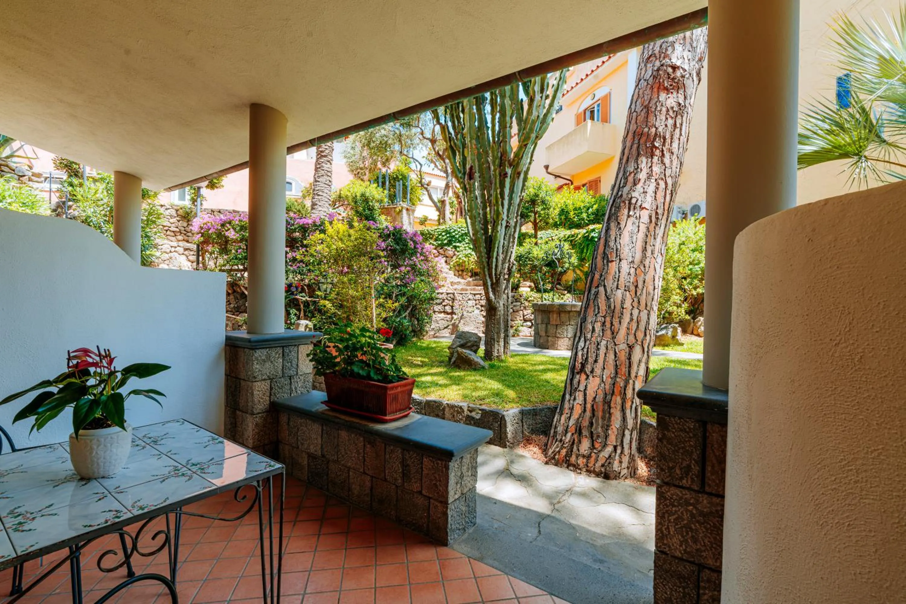 Patio in Hotel San Lorenzo Thermal Spa