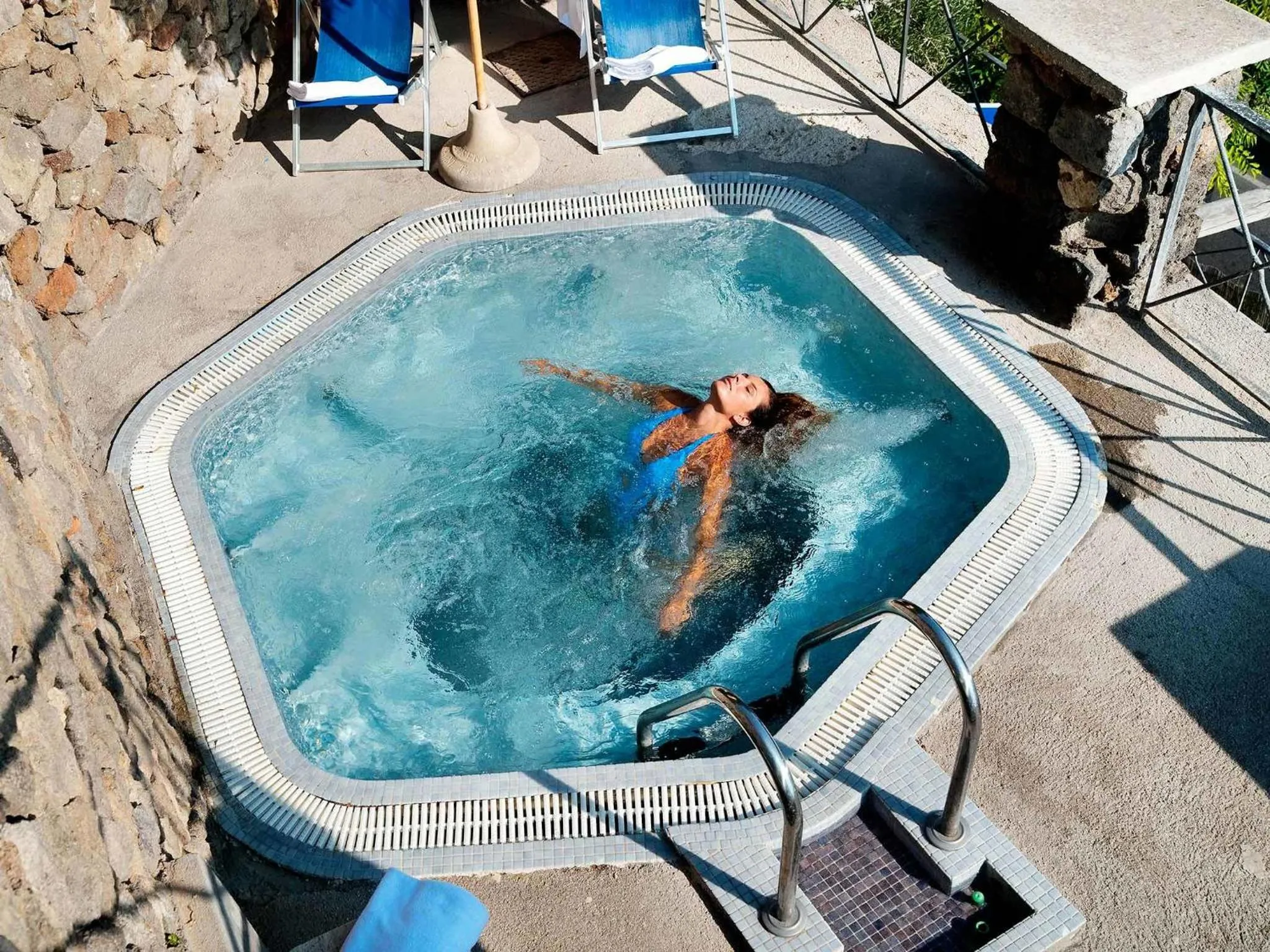 Hot Tub in Hotel San Lorenzo Thermal Spa