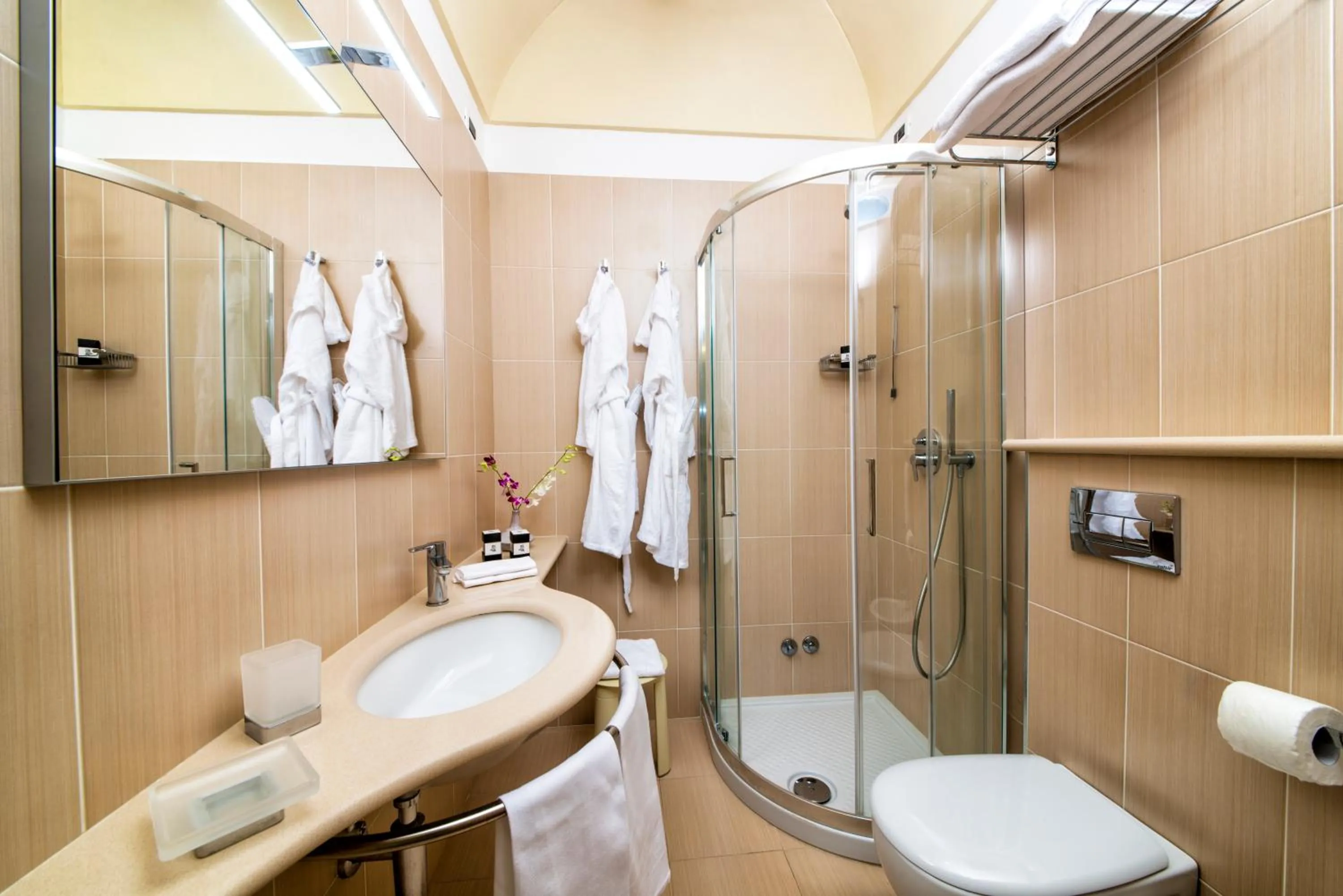 Shower in Hotel San Lorenzo Thermal Spa