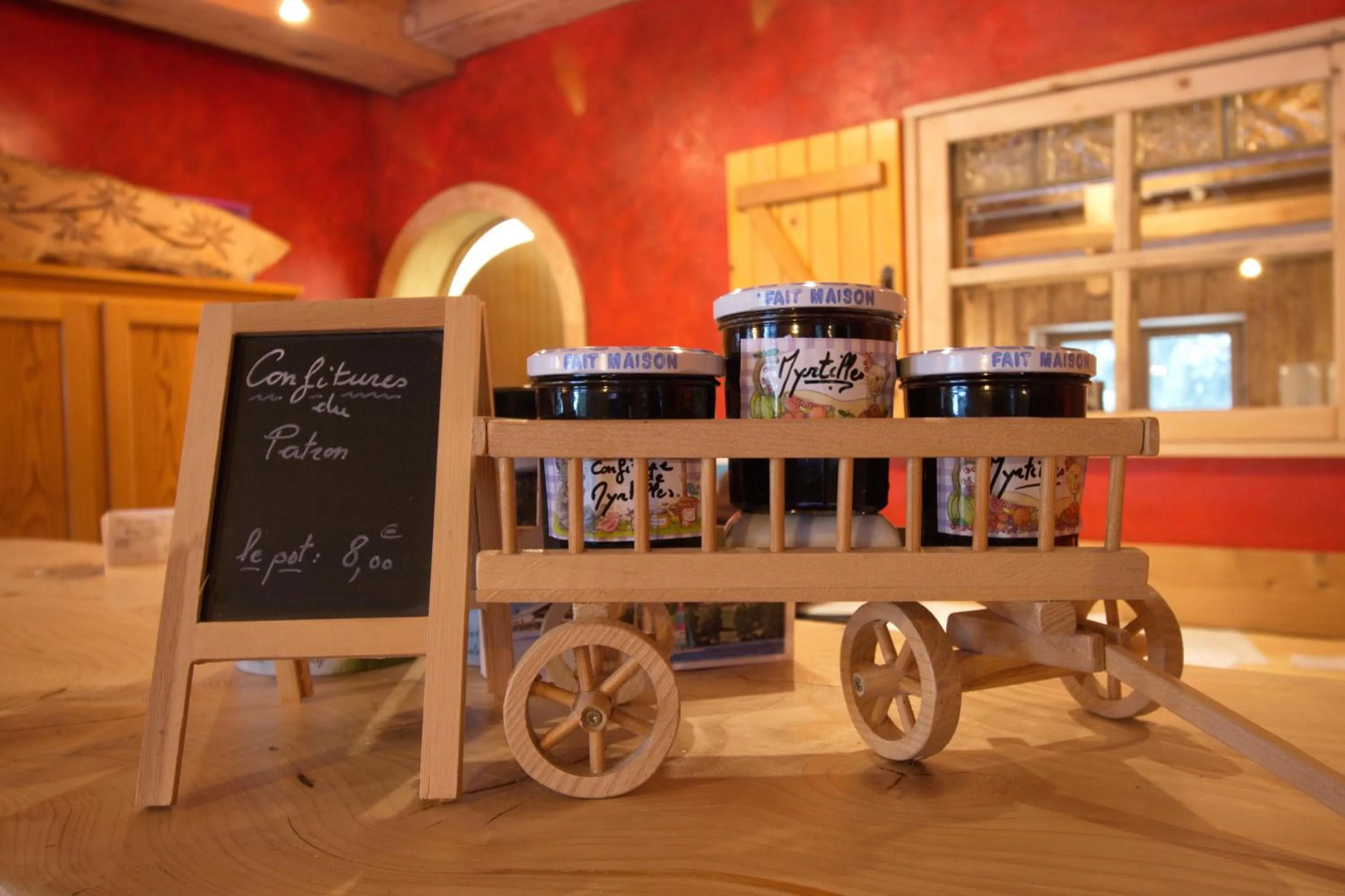 Food in L'Auberge au Bord du Lac