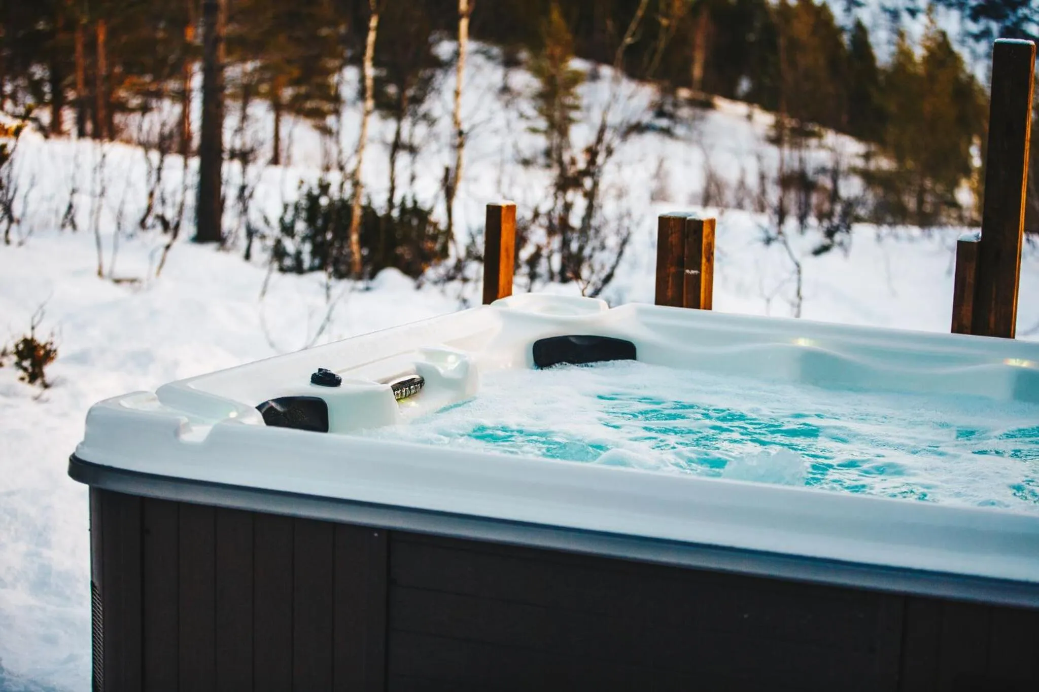 Winter in Bjørnfjell Mountain Lodge