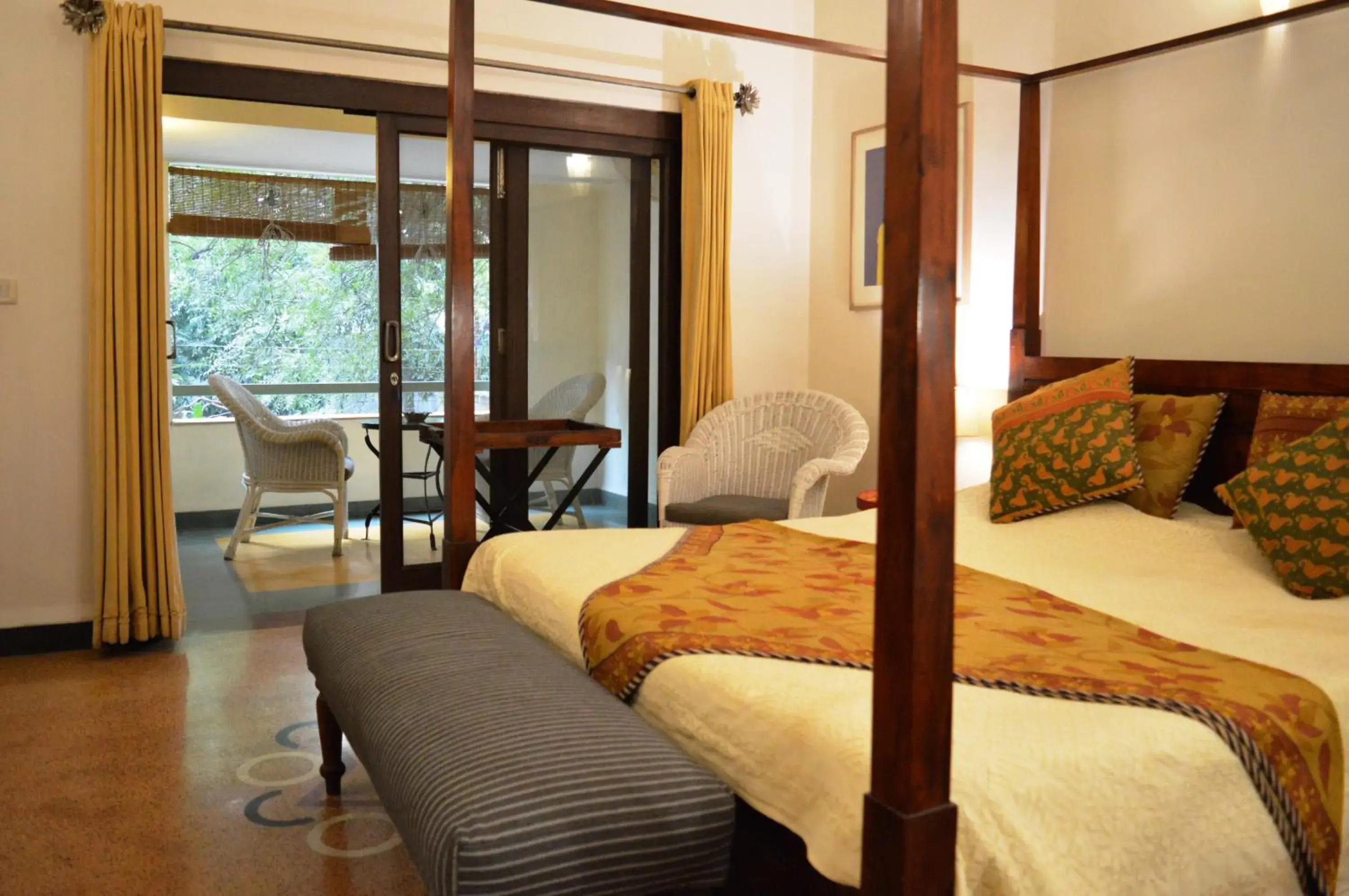 Deluxe Double or Twin Room with Garden View in Zaza Stay Deluxe Double or Twin Room with Garden View in Zaza Stay