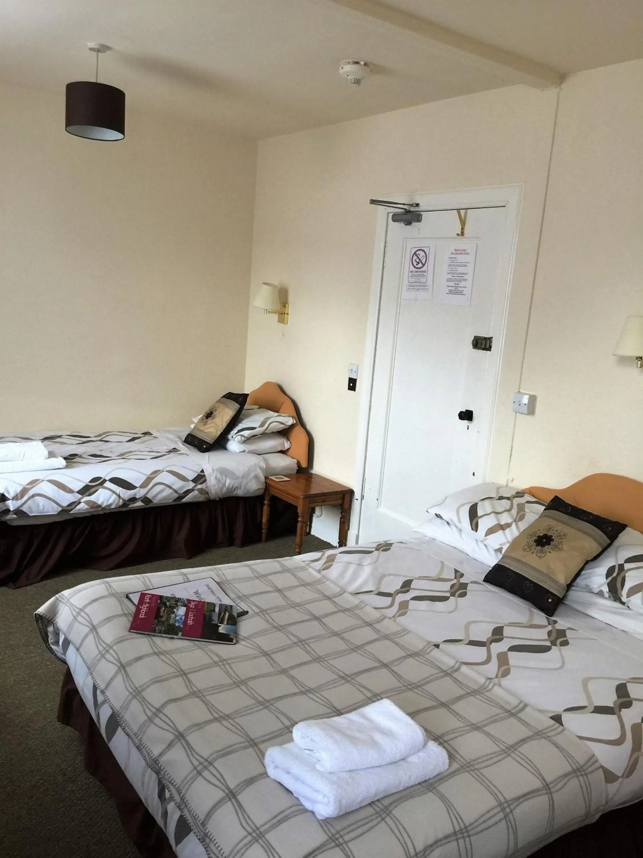 Bed in Belgrave Arms Hotel