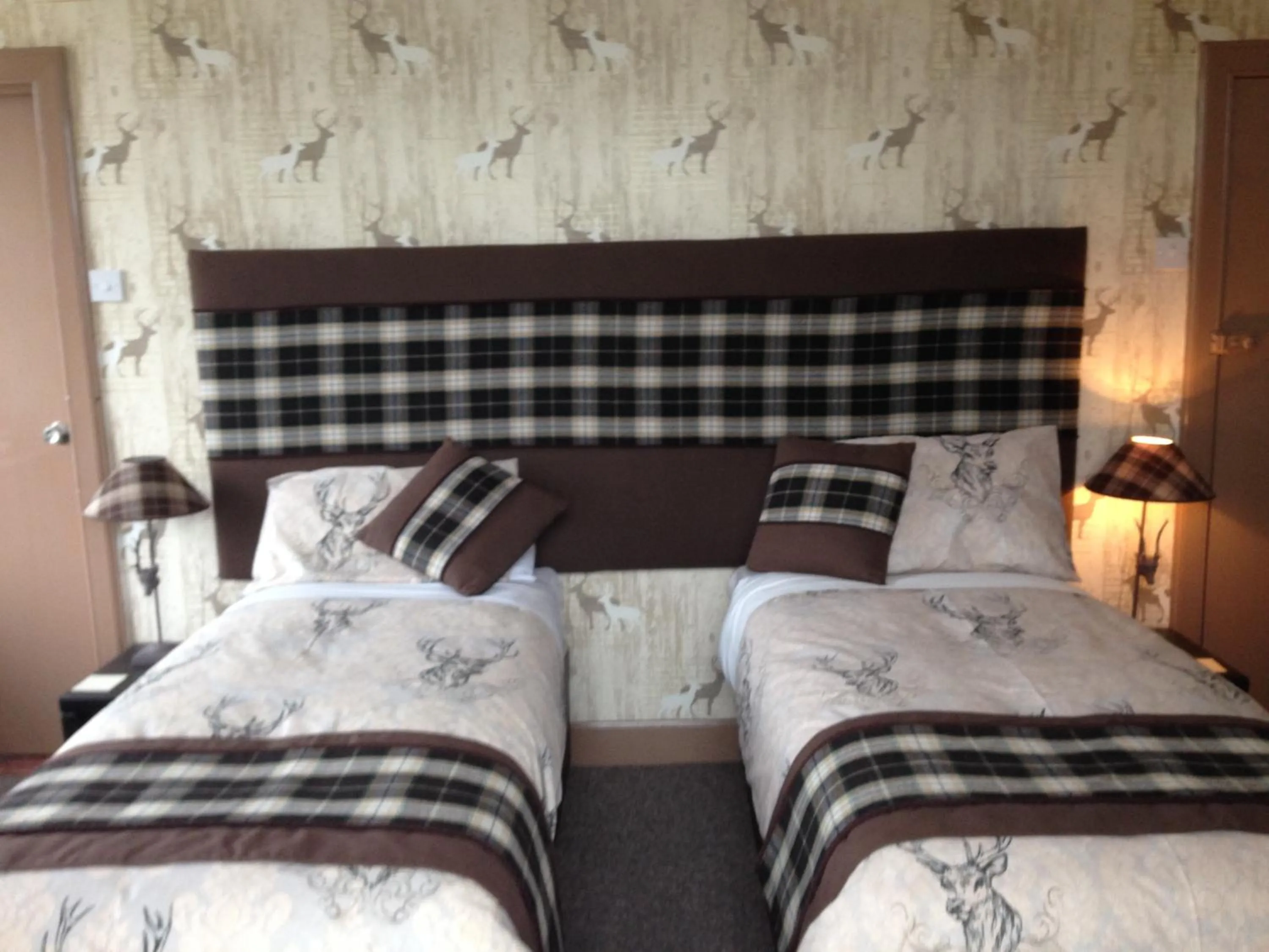 Bed in Belgrave Arms Hotel