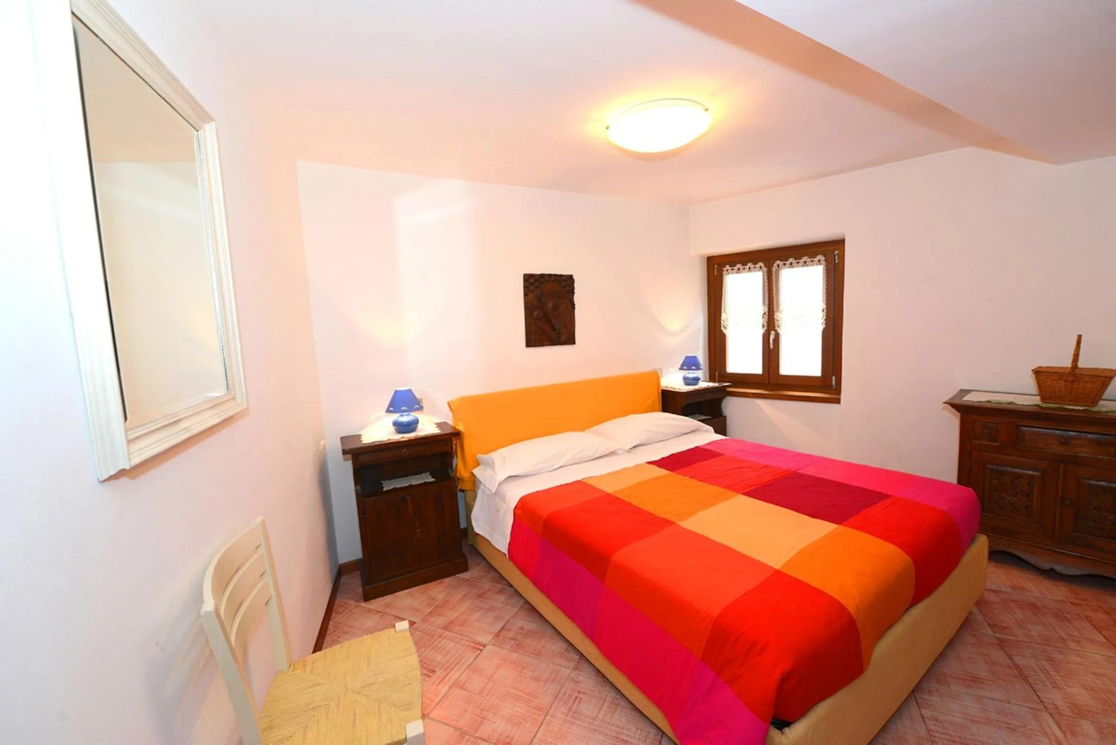 Photo of the whole room, Bed in La casa del cuore