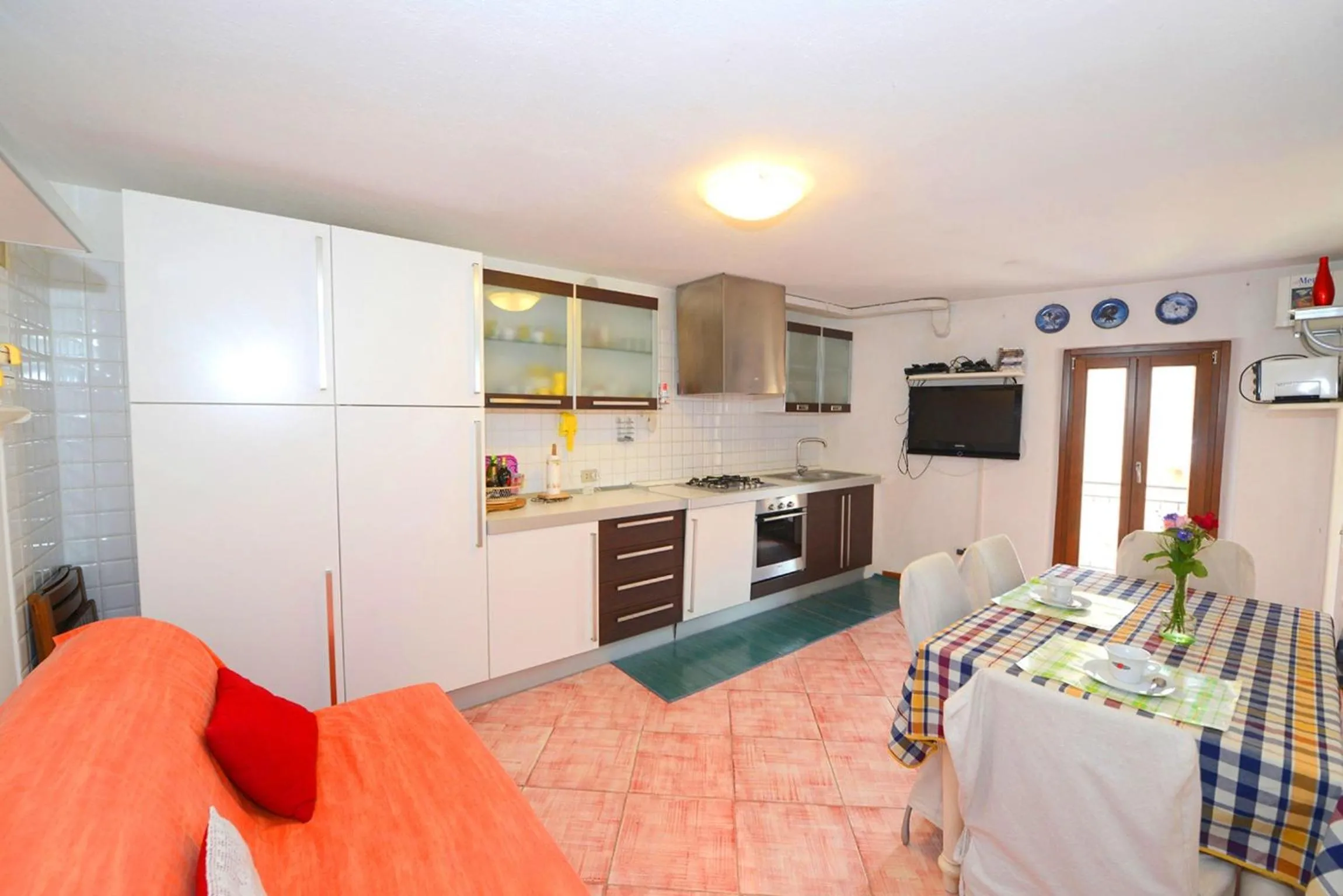 Kitchen or kitchenette in La casa del cuore