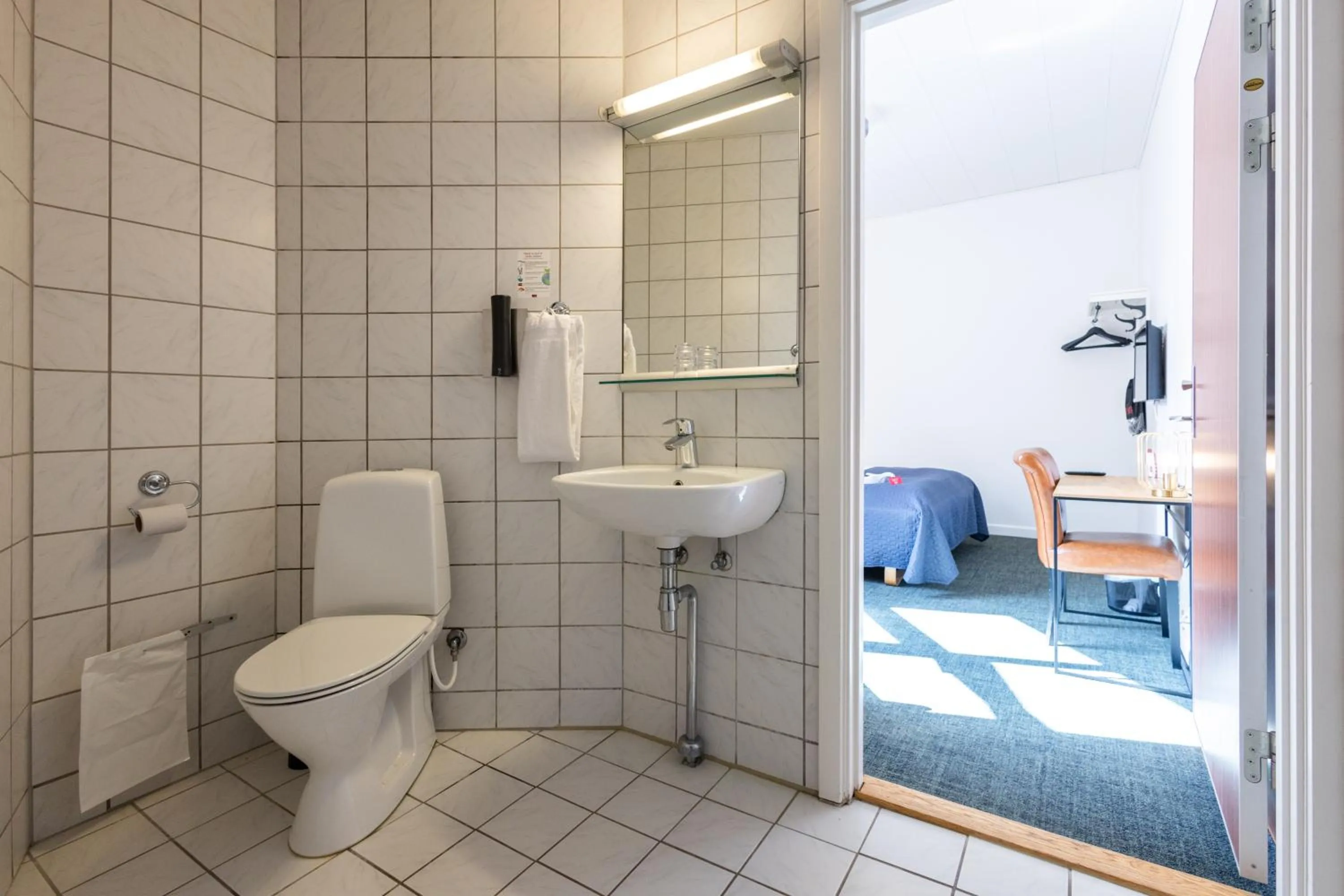 Bathroom in Milling Hotel Ansgar