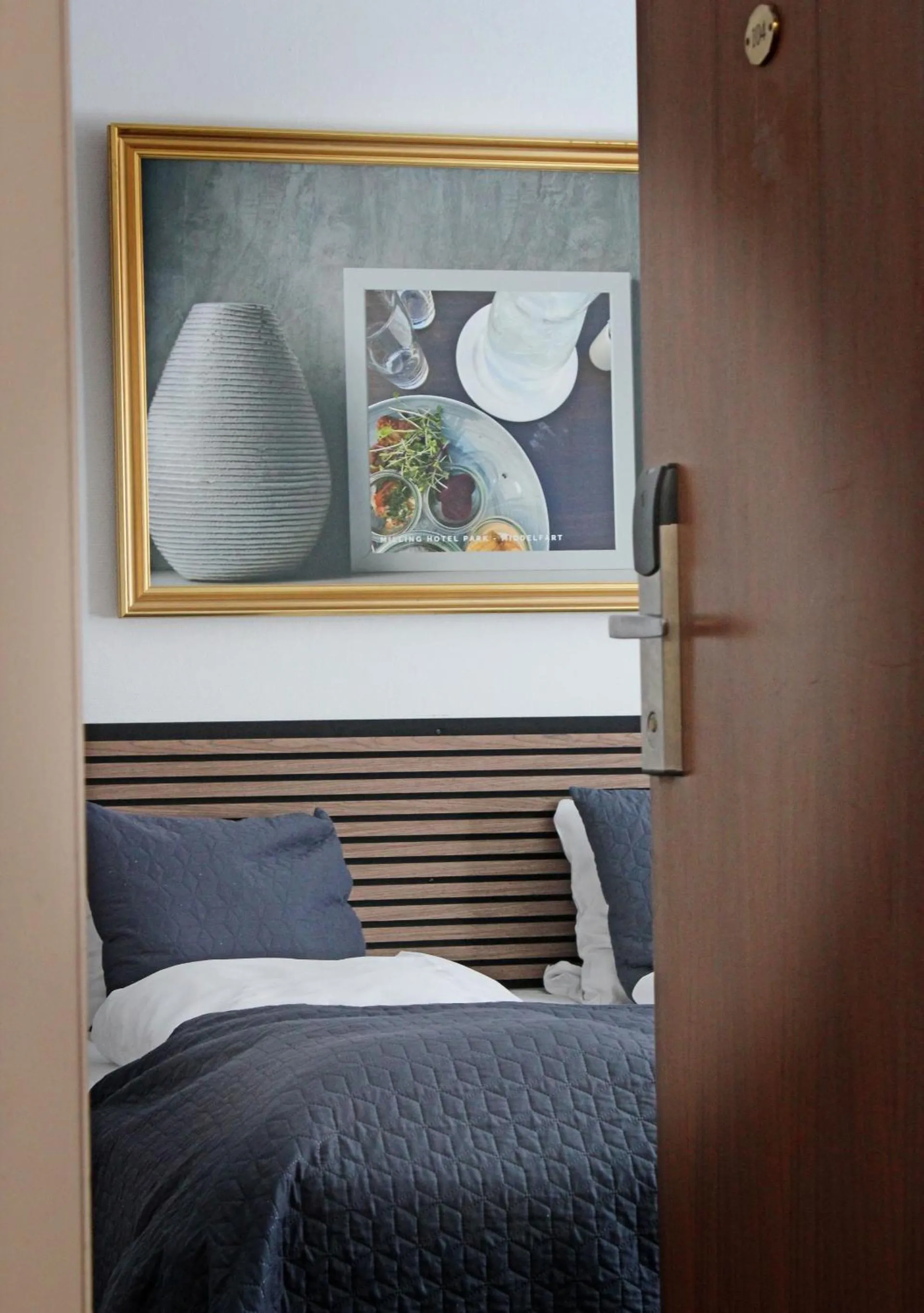 Bed in Milling Hotel Ansgar