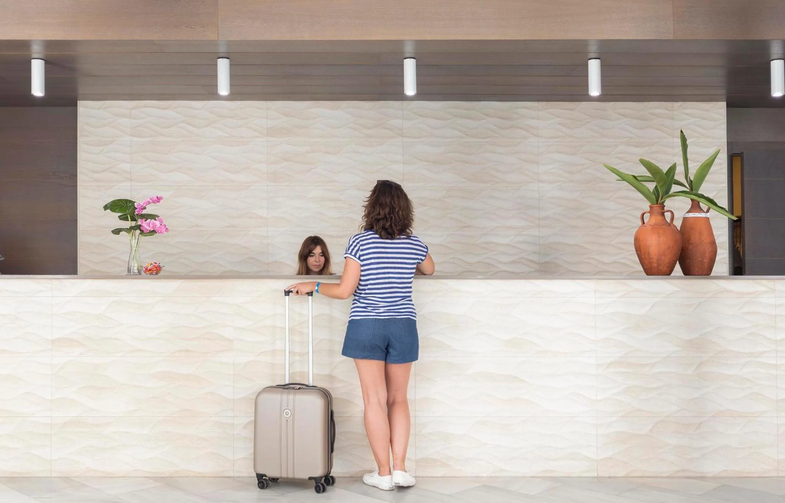 Lobby or reception in Hotel Palia La Roca