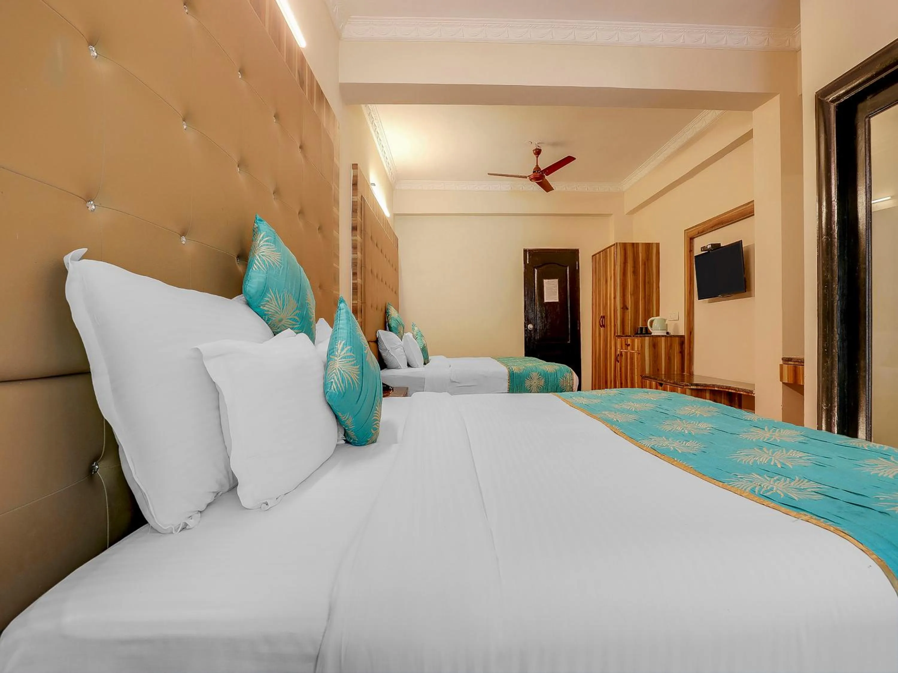 Bed in Grandeur De Sanchi- Luxury Beach Resort & Spa