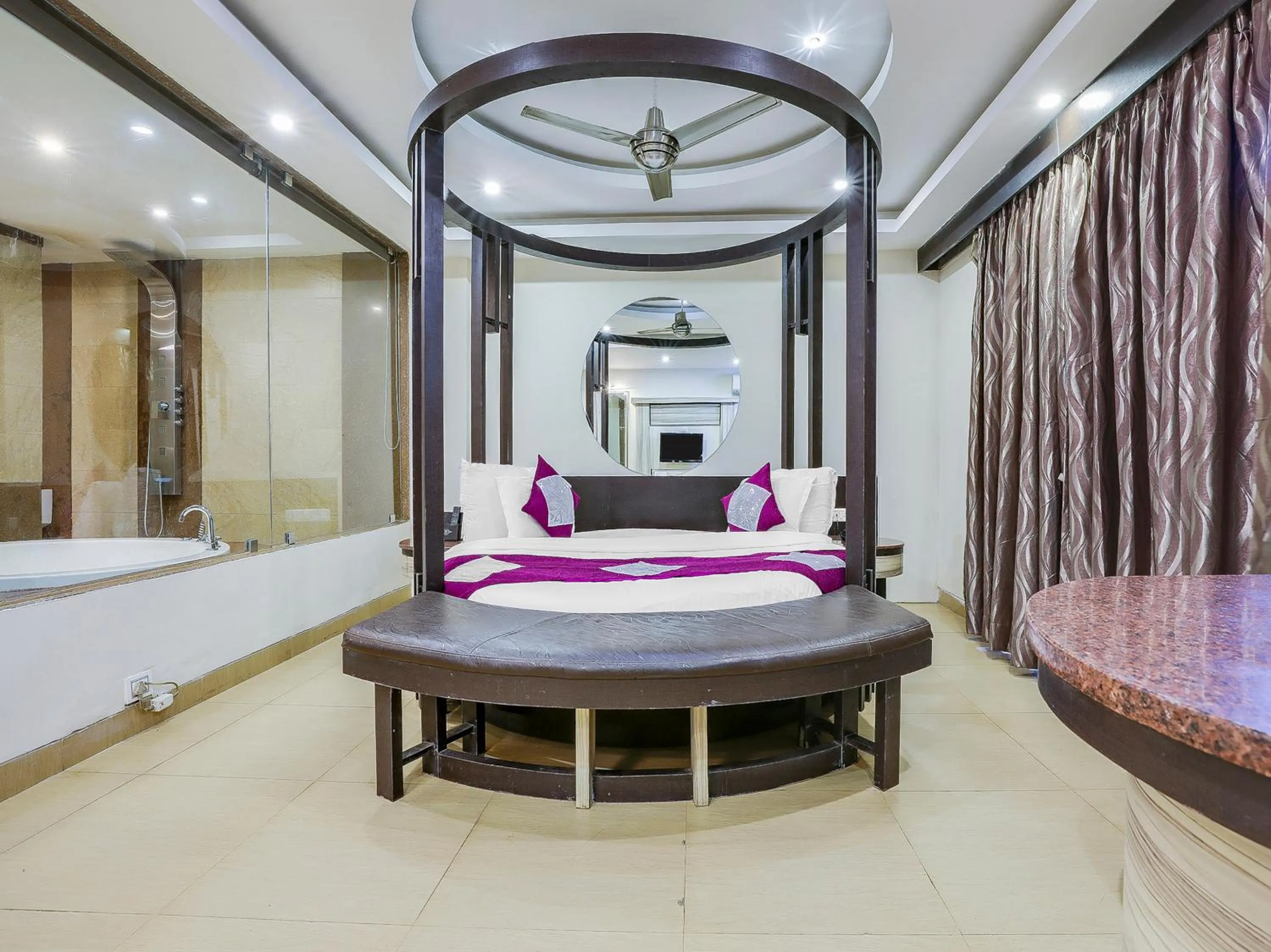 Bed in Grandeur De Sanchi- Luxury Beach Resort & Spa