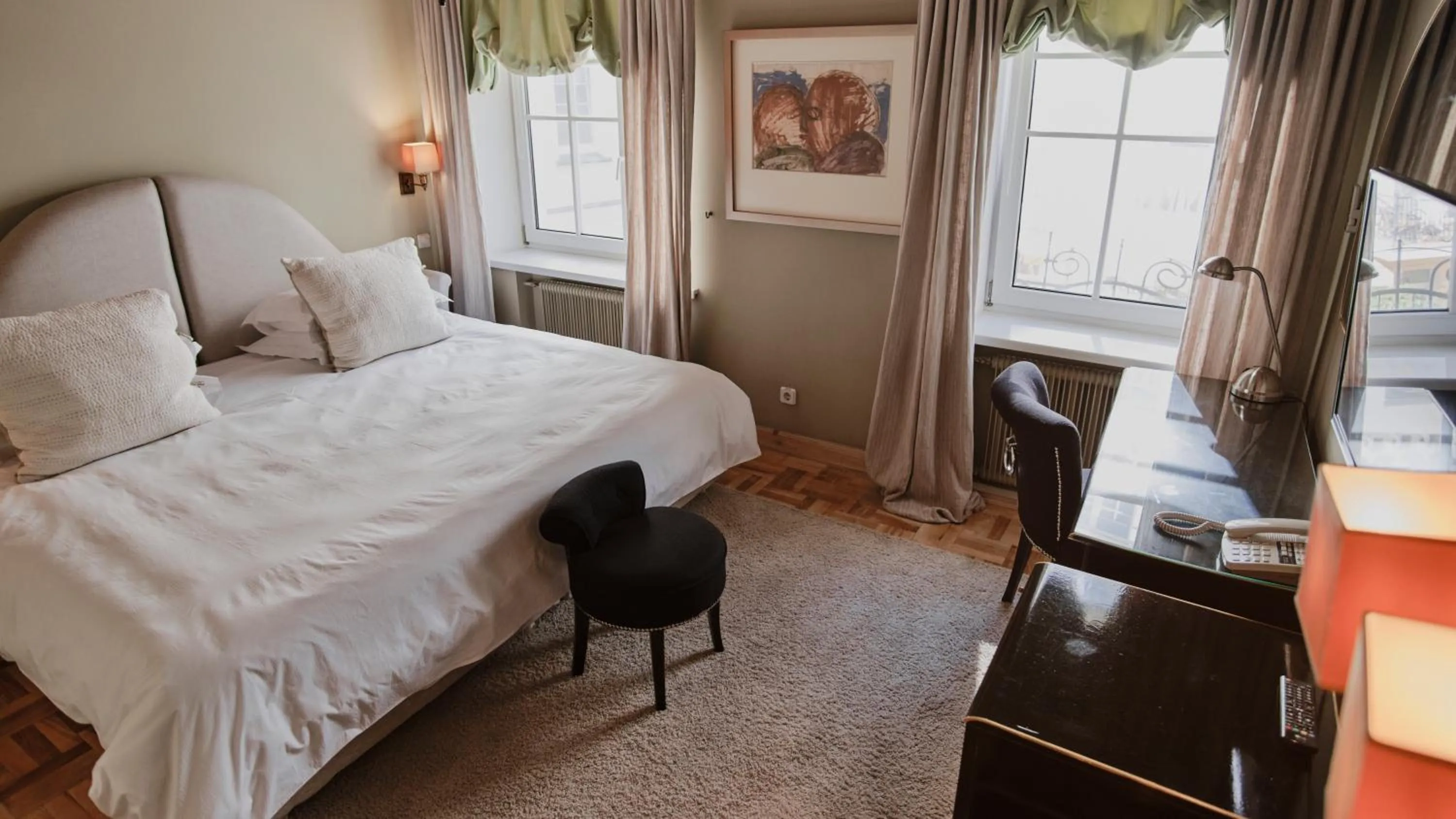 Bed in Vozdvyzhensky Boutique Hotel