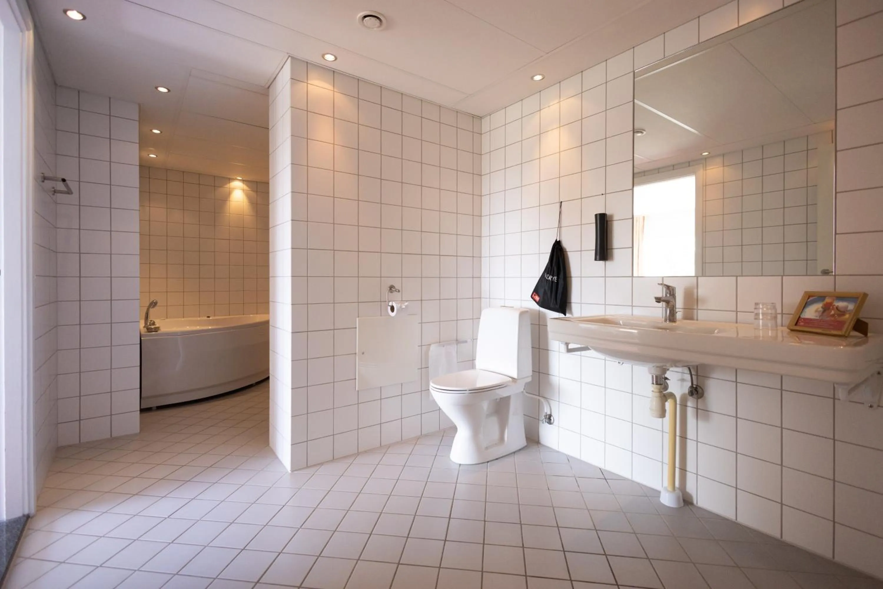 Bathroom in Milling Hotel Søpark