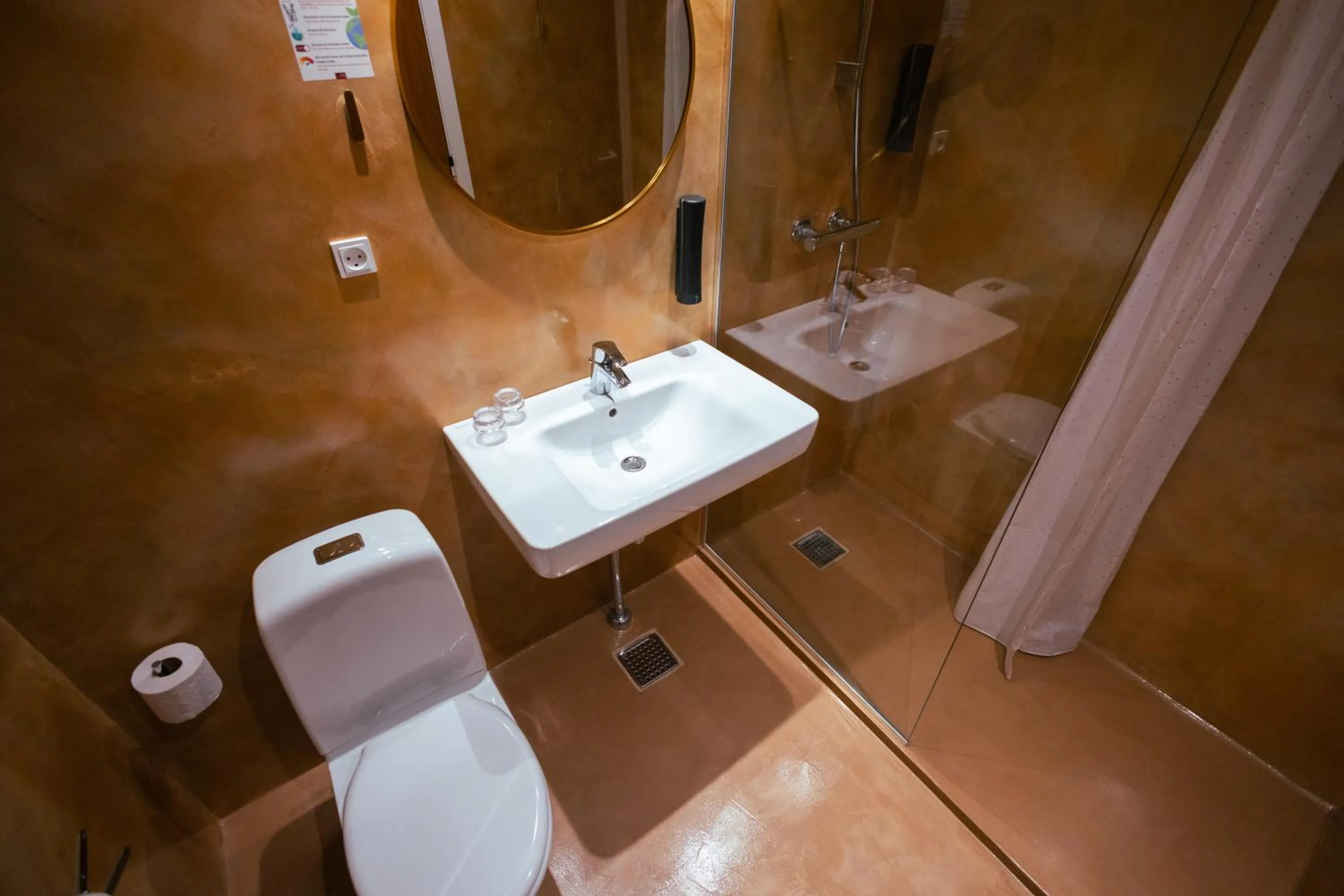 Bathroom in Milling Hotel Søpark