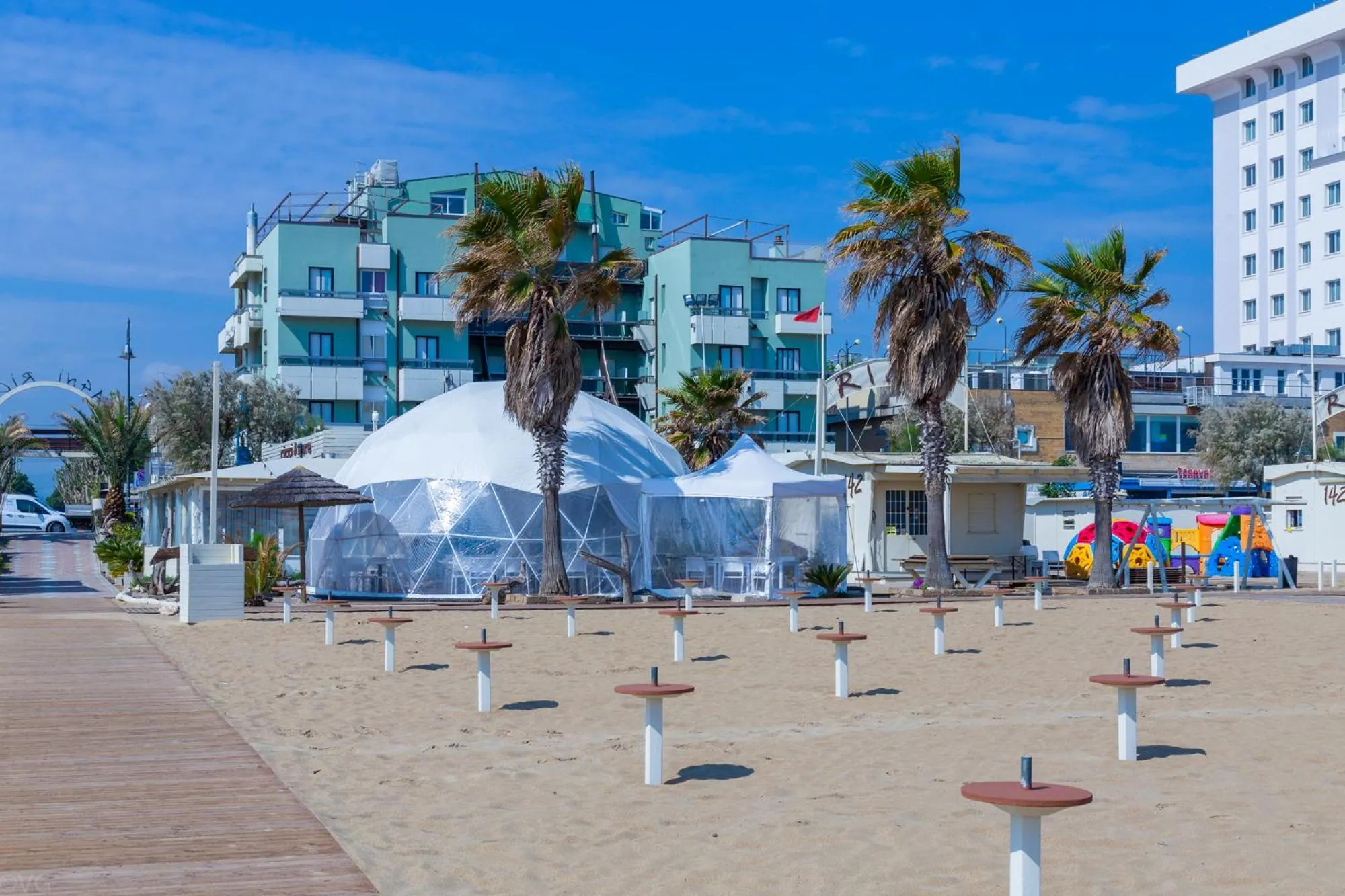 Facade/entrance in Hotel Executive La Fiorita