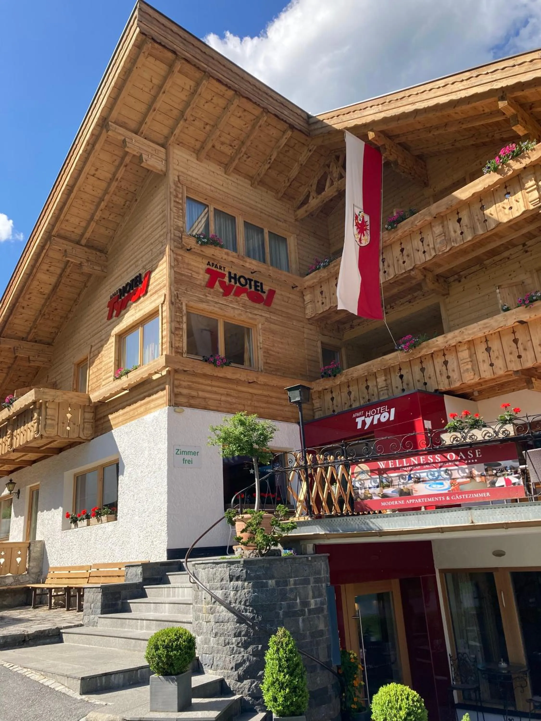 Property building in Aparthotel Tyrol