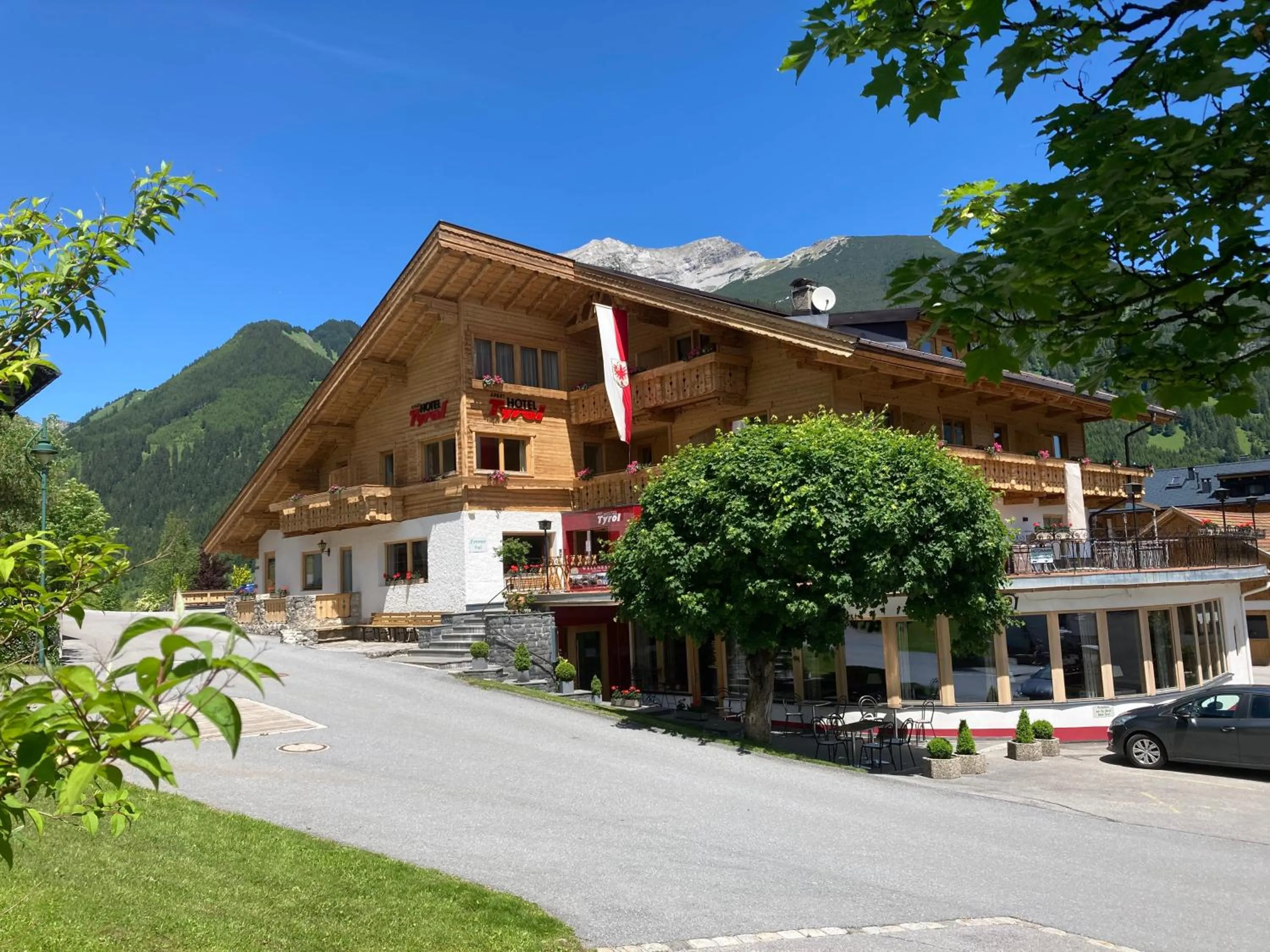 Property building in Aparthotel Tyrol