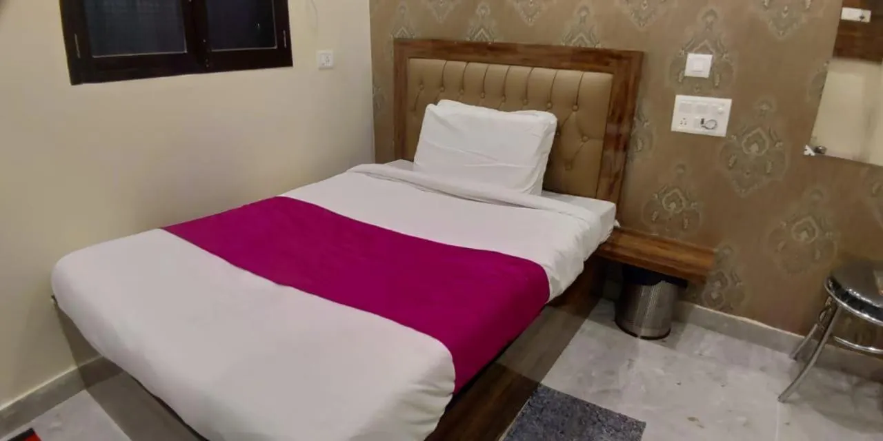 Bed in City Hotel