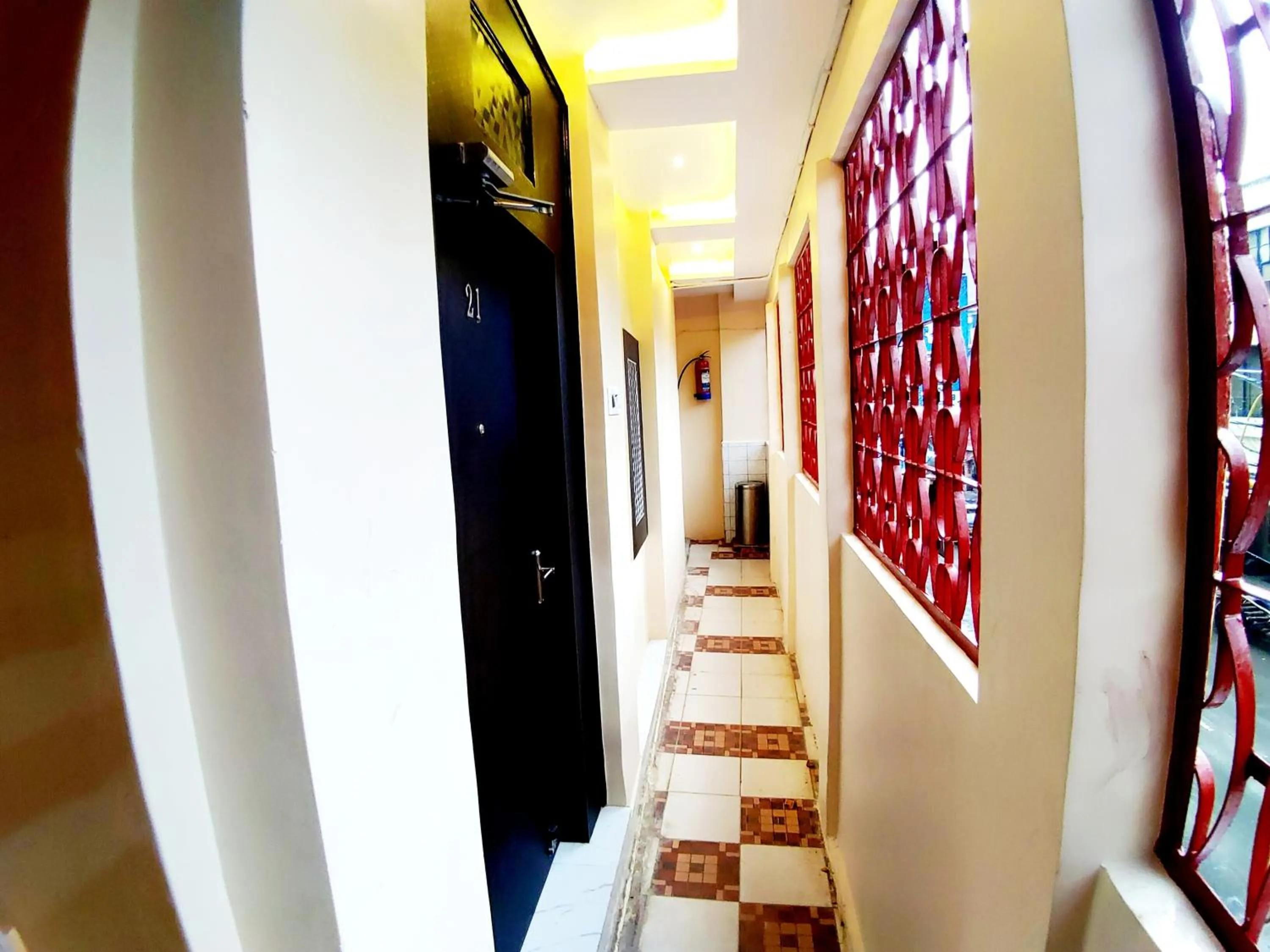 Lobby or reception in City Hotel