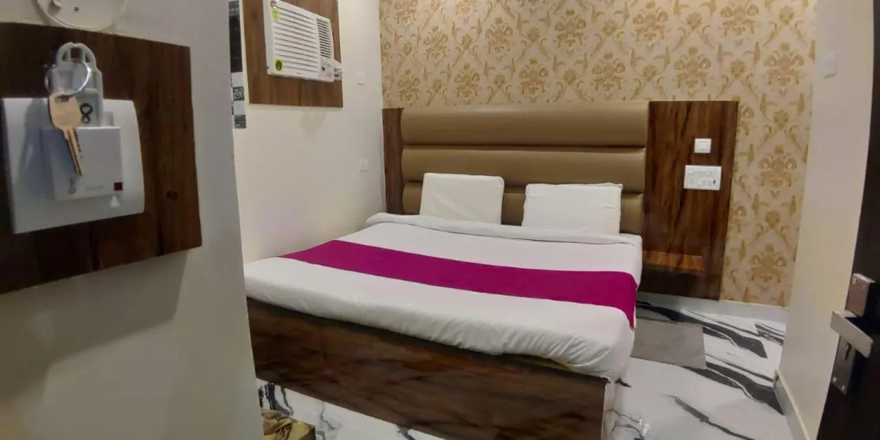 Bed in City Hotel