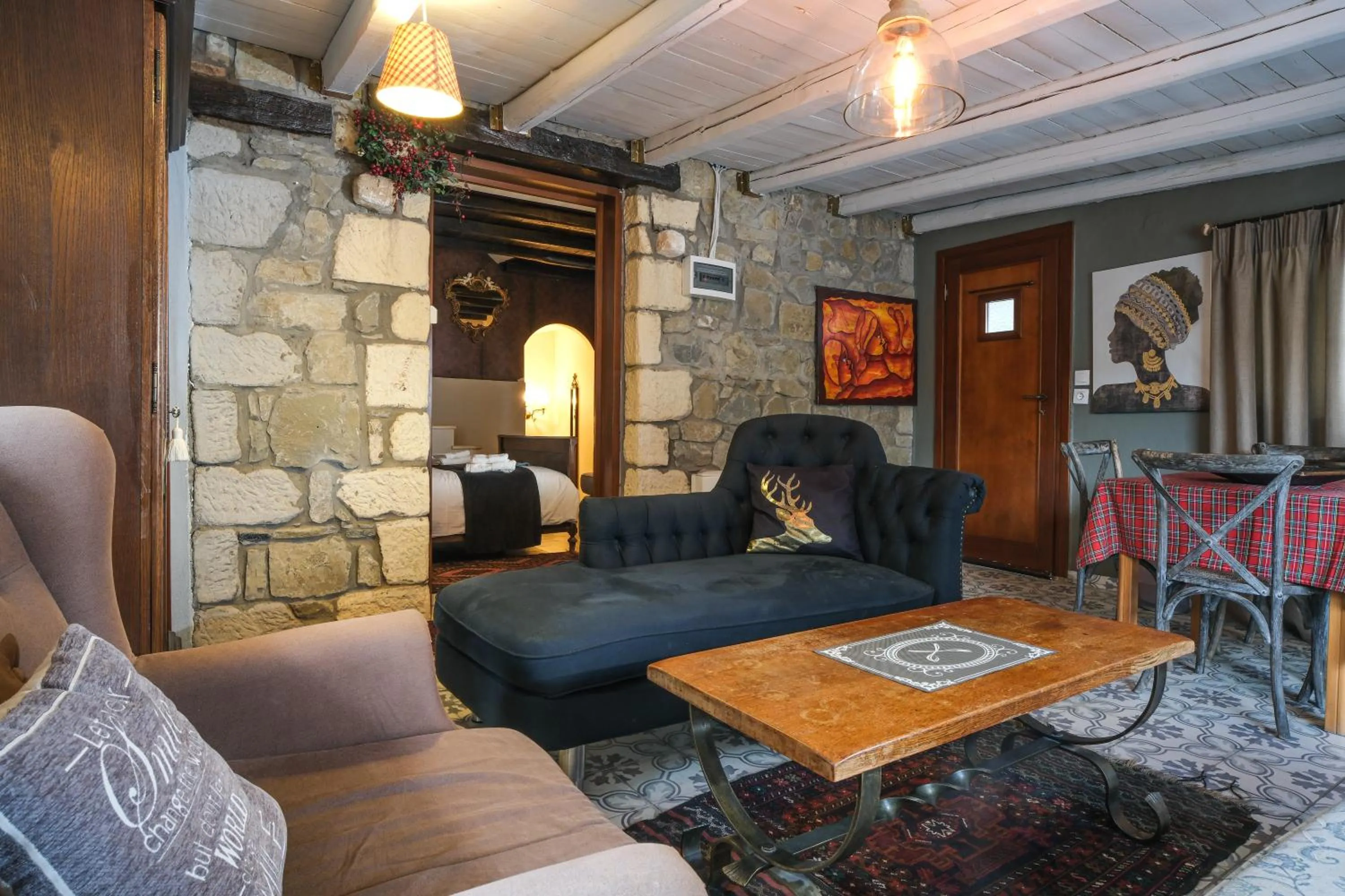 Living room in Pindos Resort