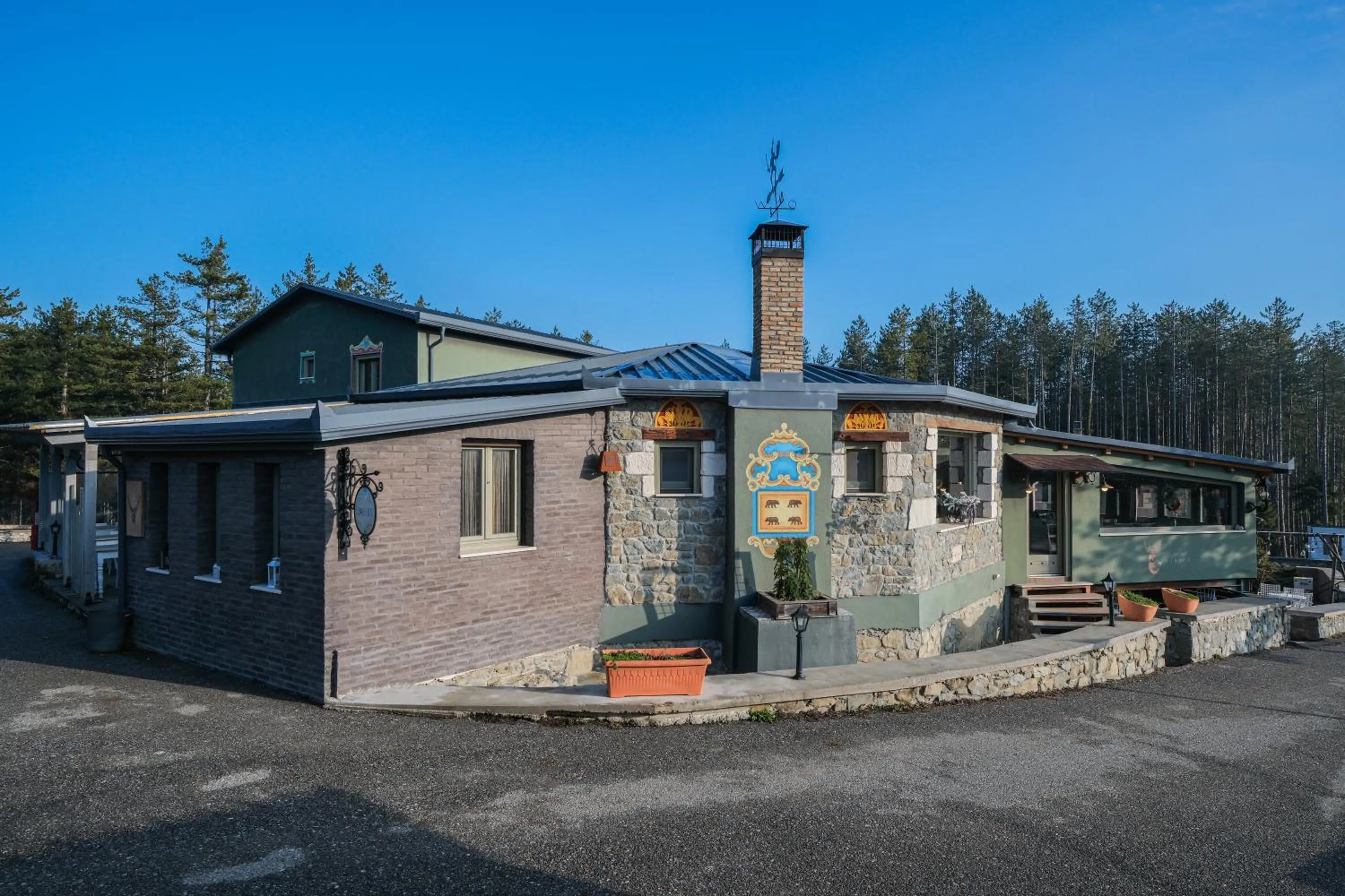 Property building in Pindos Resort