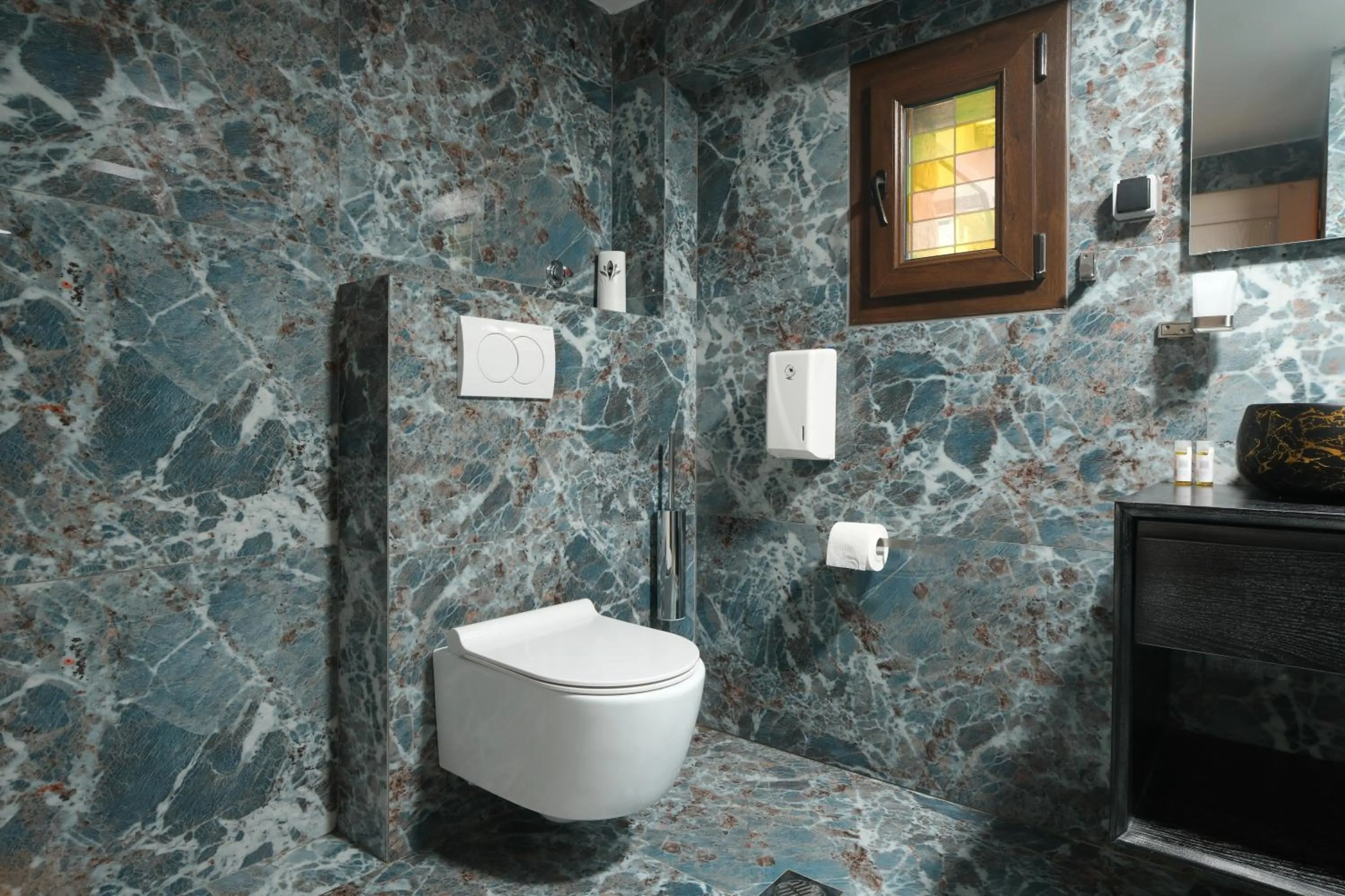 Bathroom in Pindos Resort