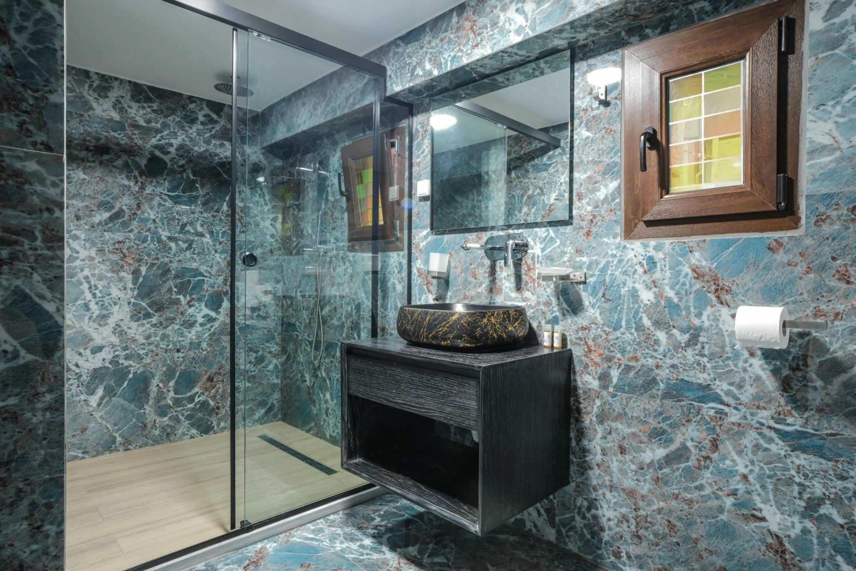 Bathroom in Pindos Resort