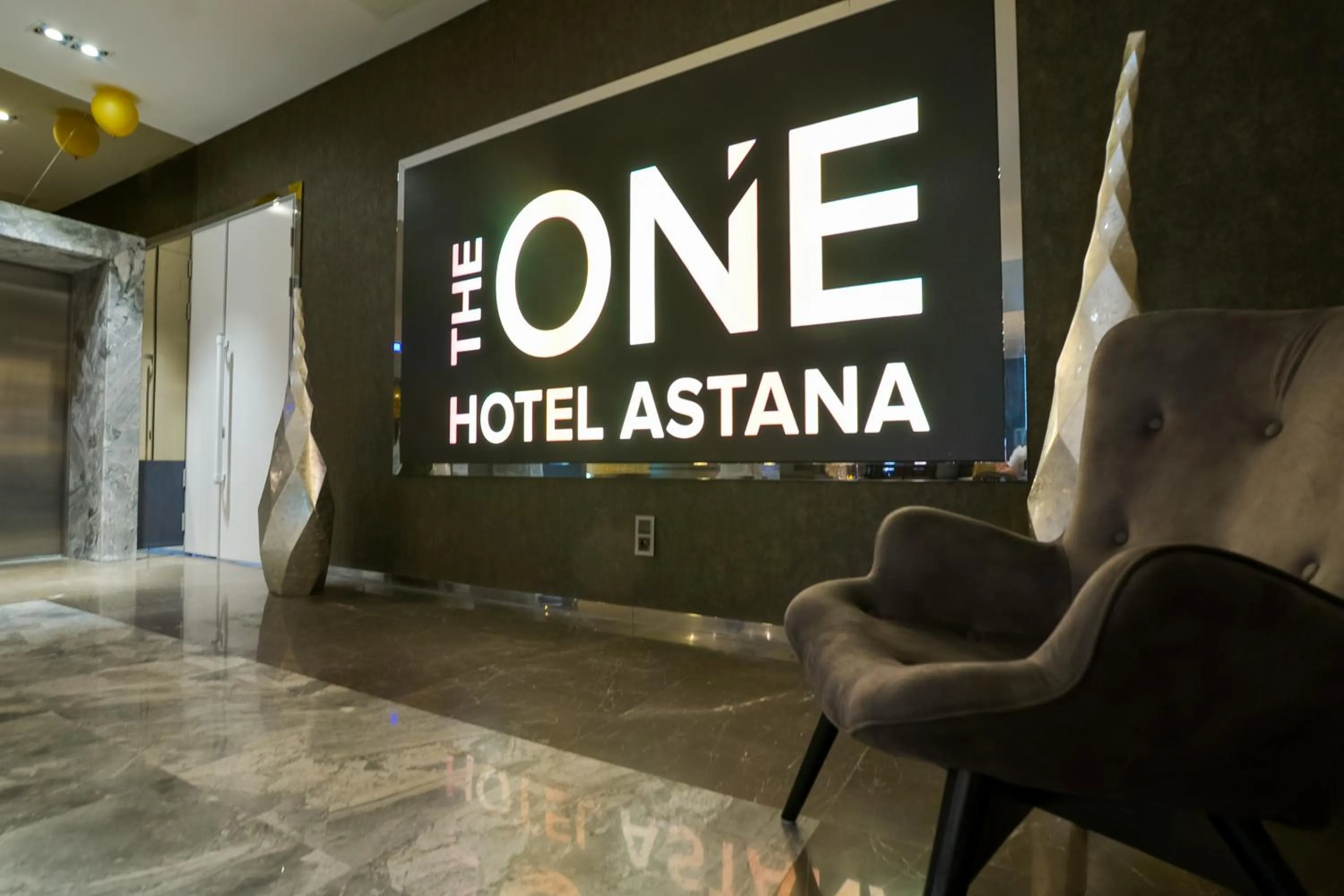 Lobby or reception in The ONE Hotel Astana