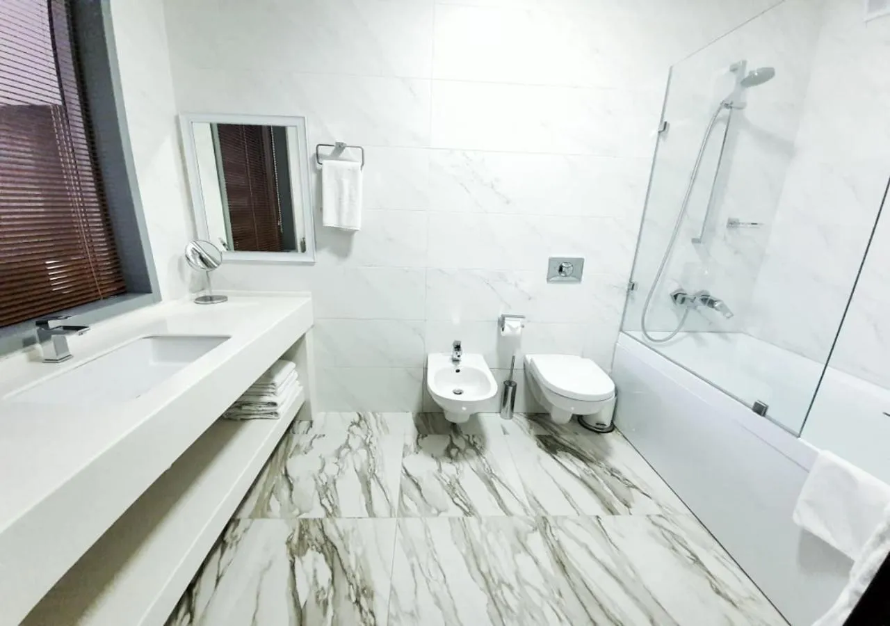 Toilet in The ONE Hotel Astana