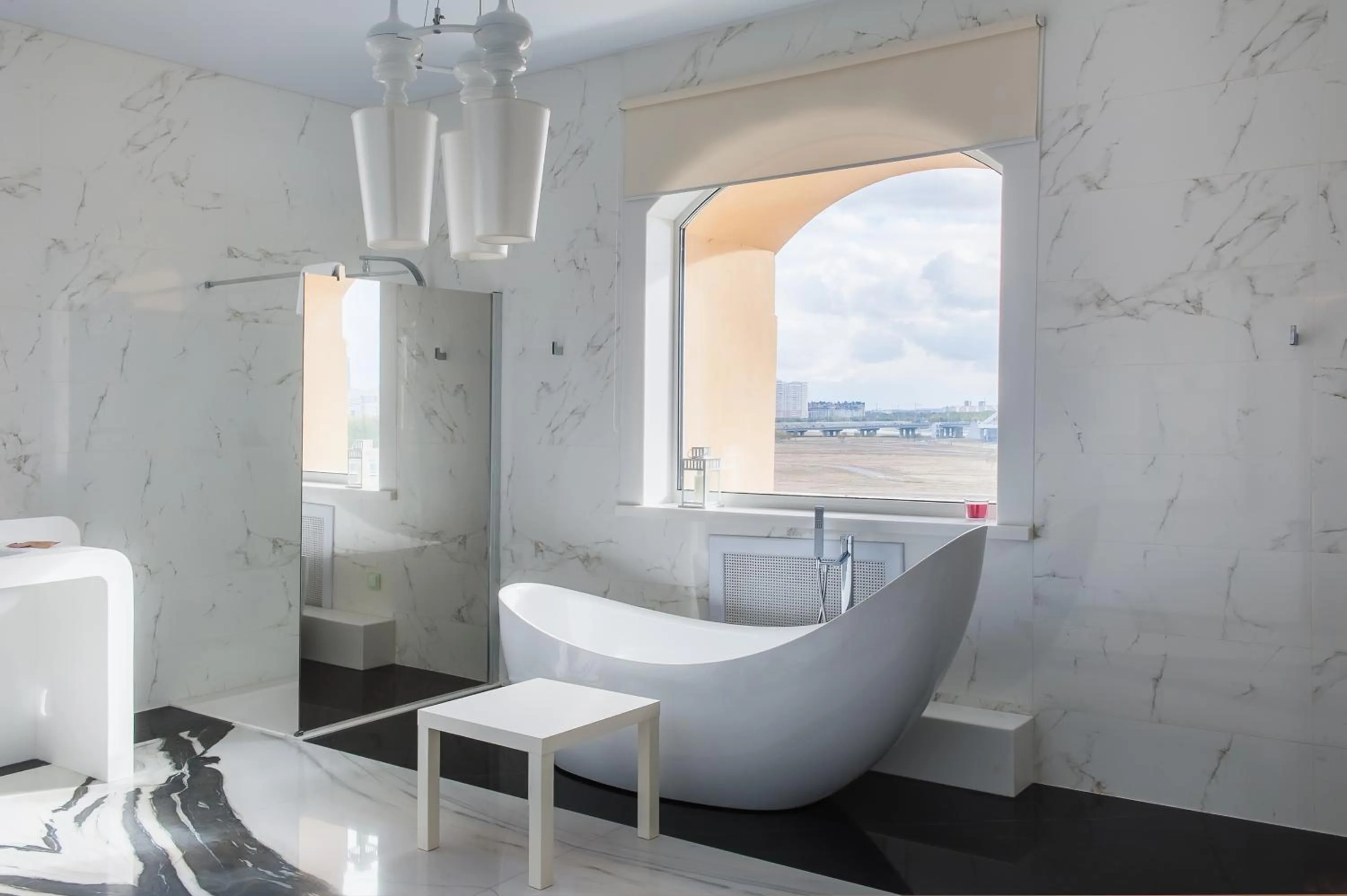 Shower in The ONE Hotel Astana