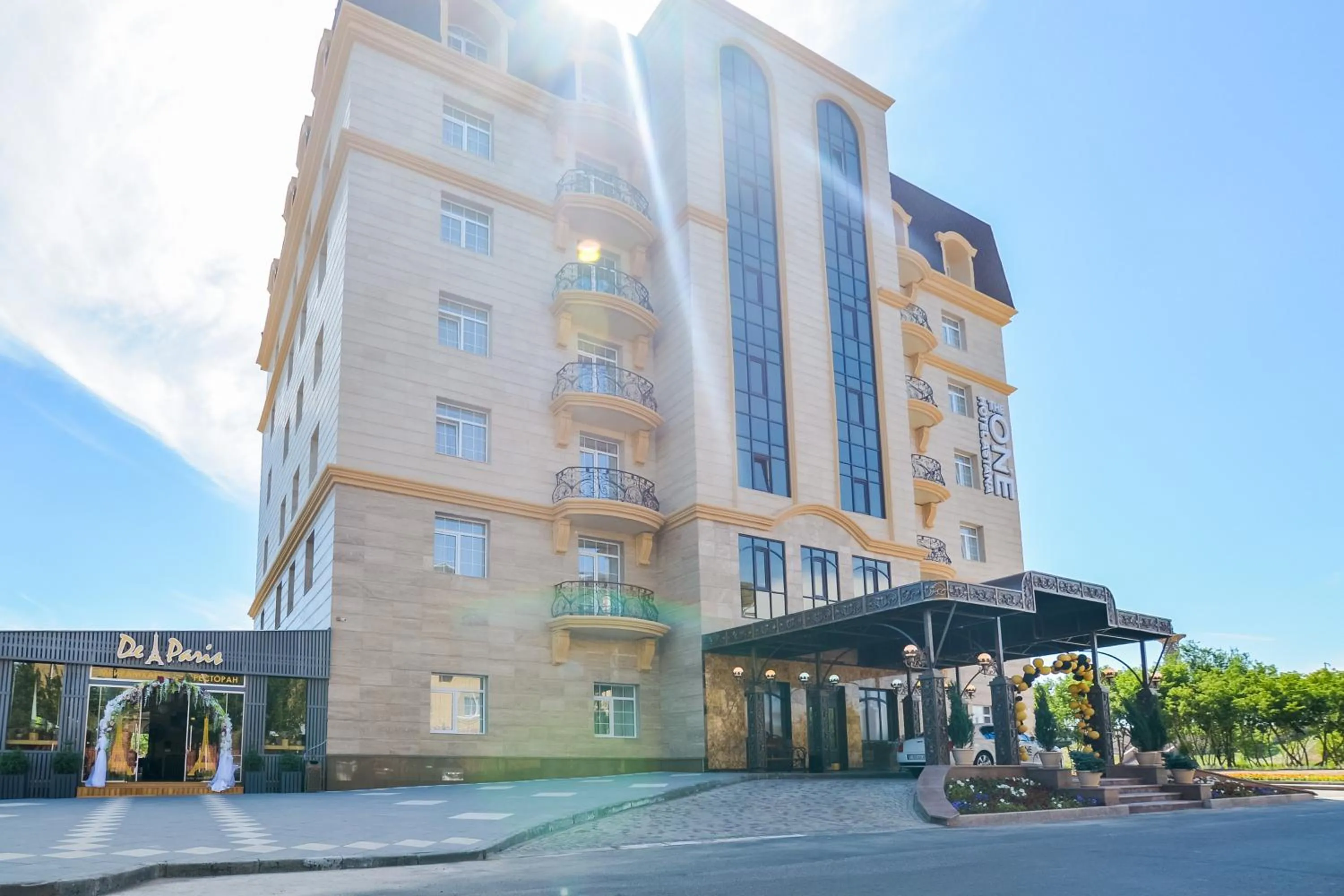 Facade/entrance in The ONE Hotel Astana