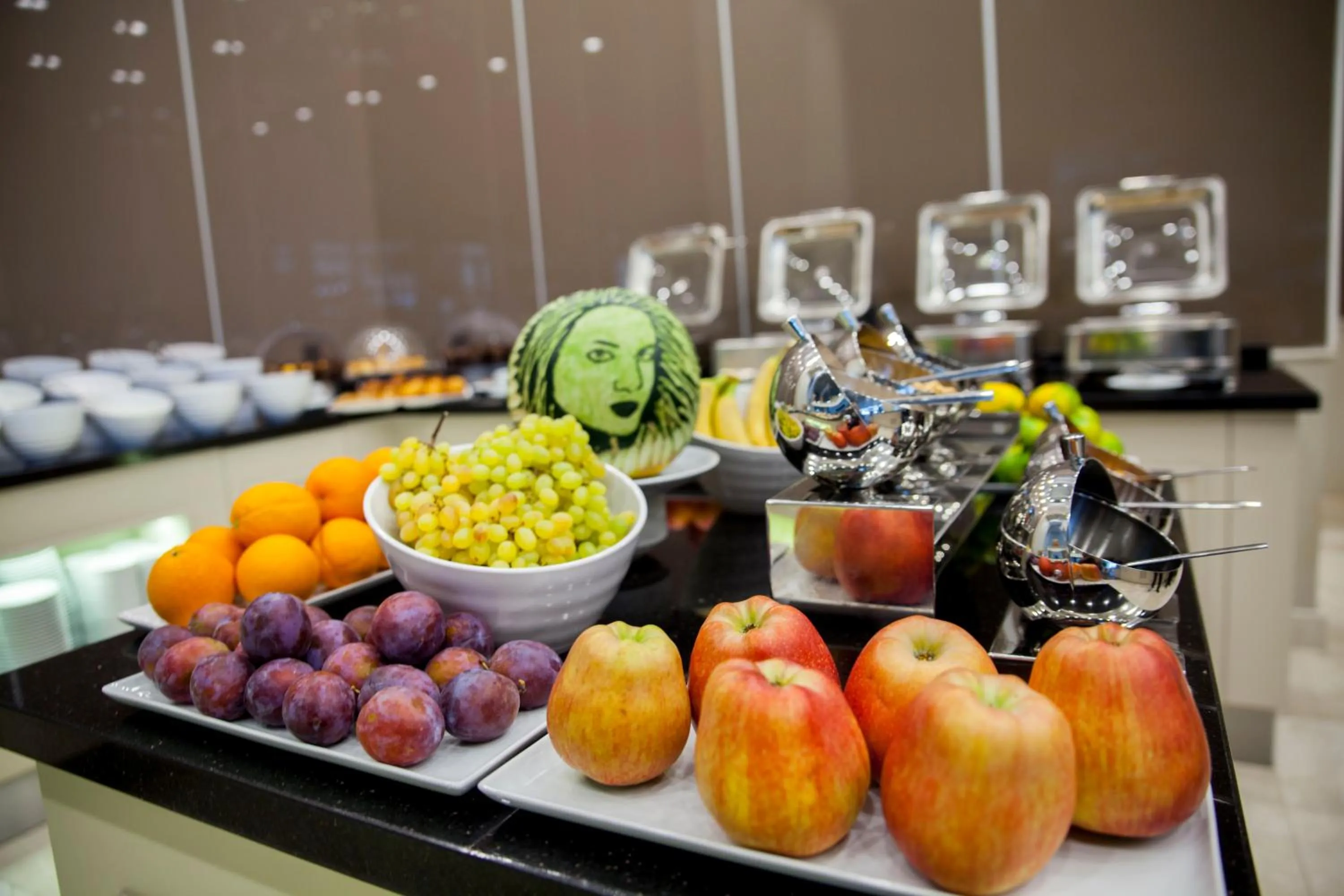 Buffet breakfast in Hm Commerce Hotel