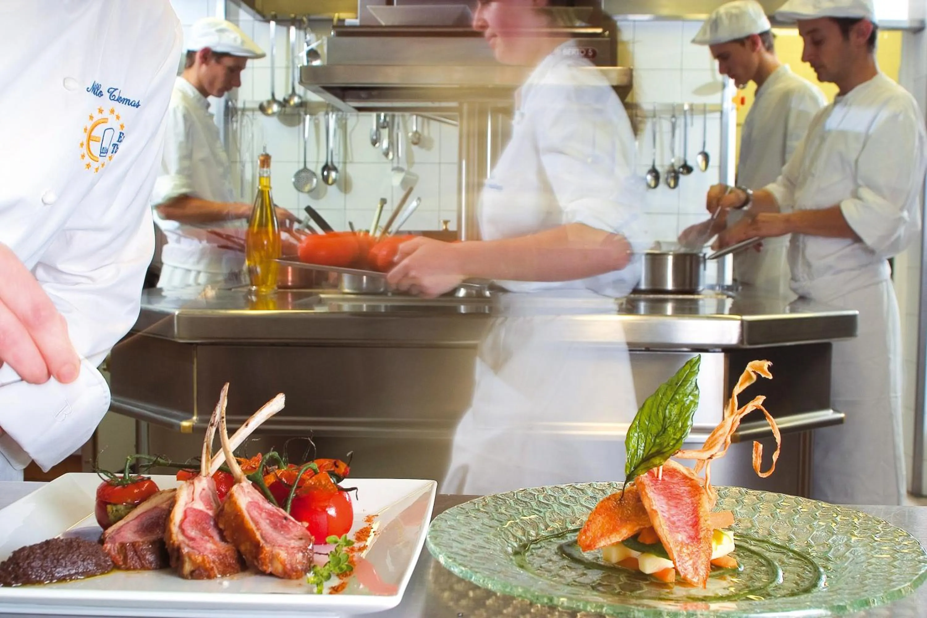 Staff in Auberge De La Madone