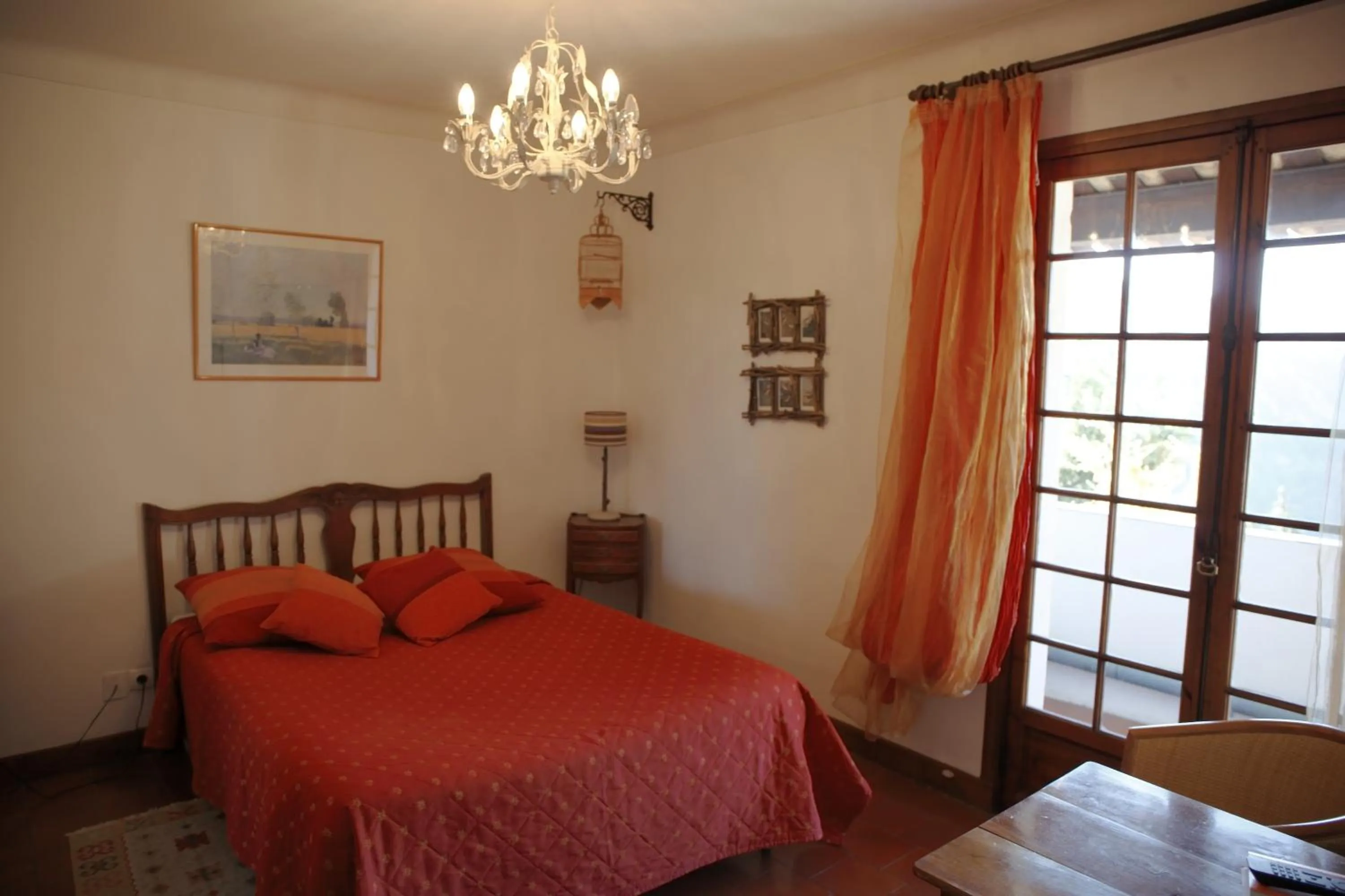 Bed in Auberge De La Madone